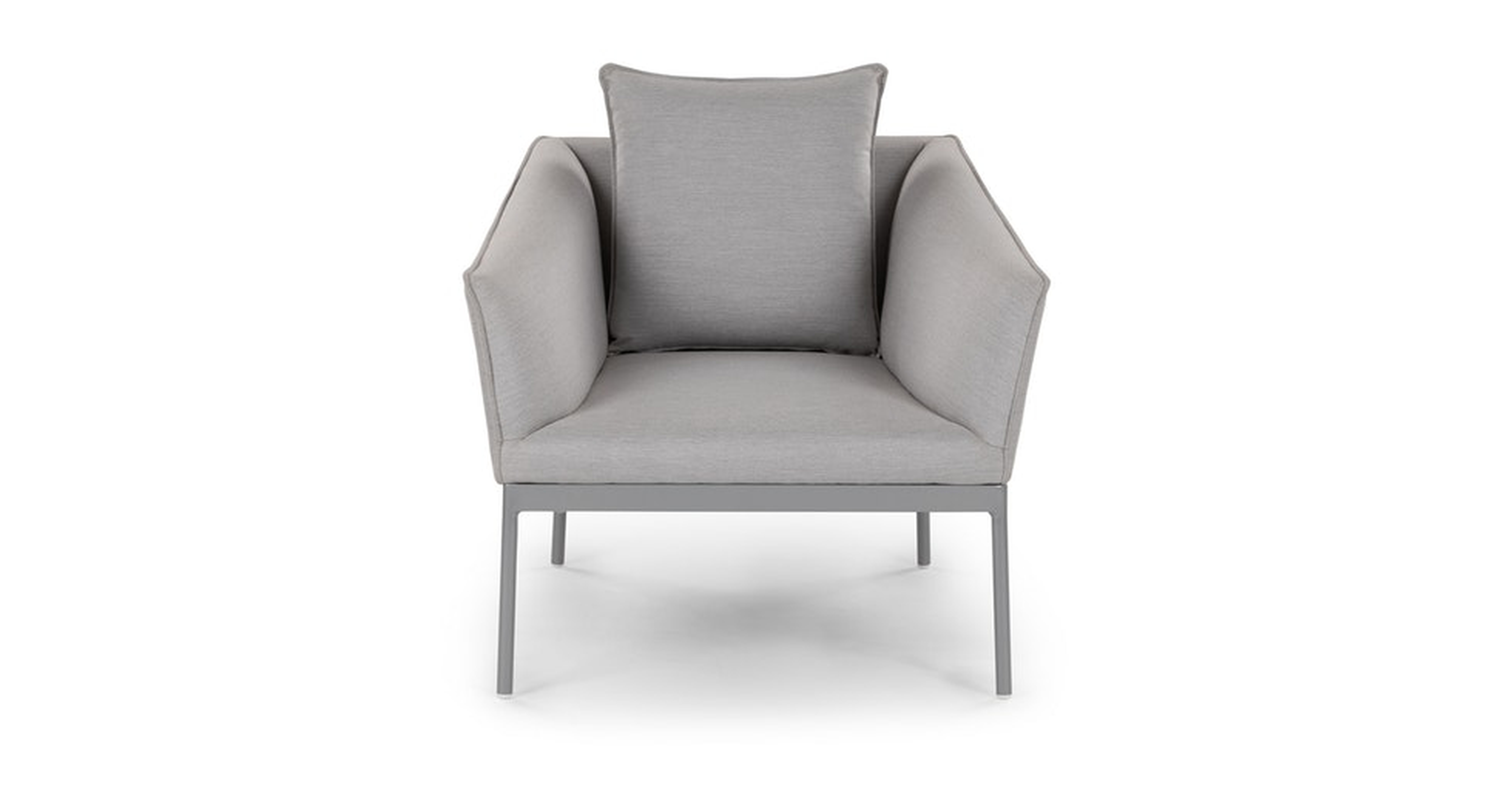 Palo Paloma Gray Lounge Chair - Article