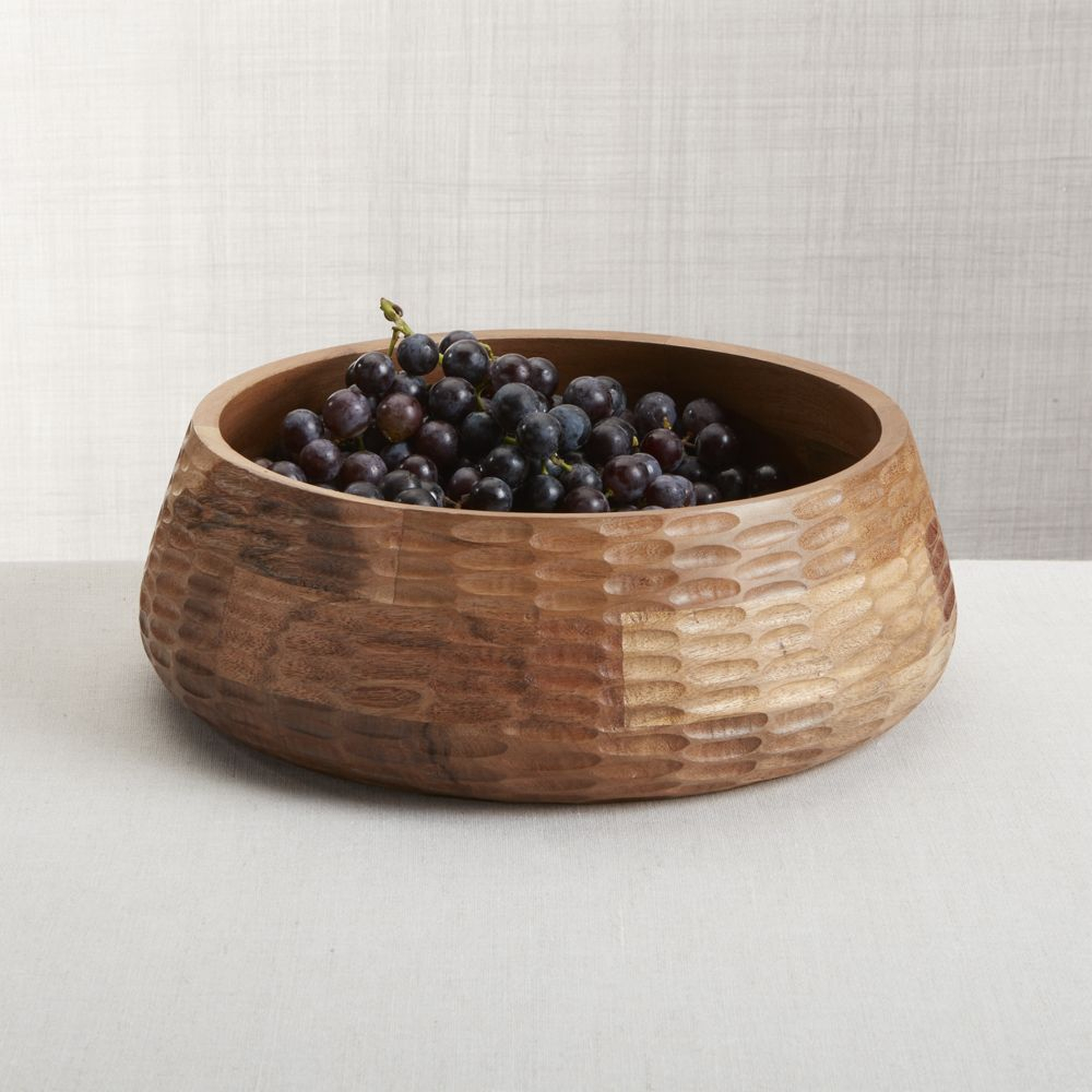 Amari Acacia Wood Bowl - Crate and Barrel
