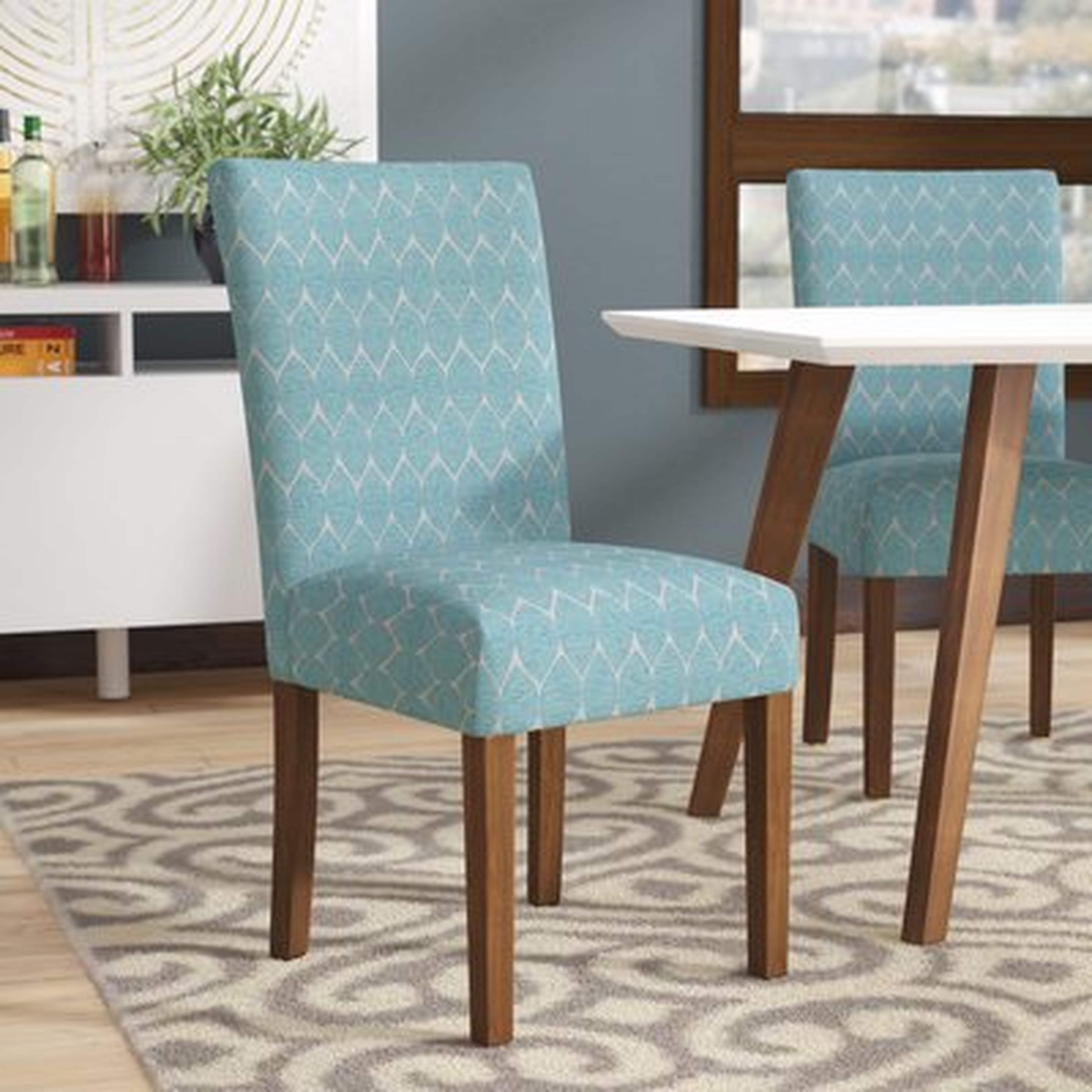 Adrien Haverstraw Textured Parsons Upholstered Dining Chair - Wayfair