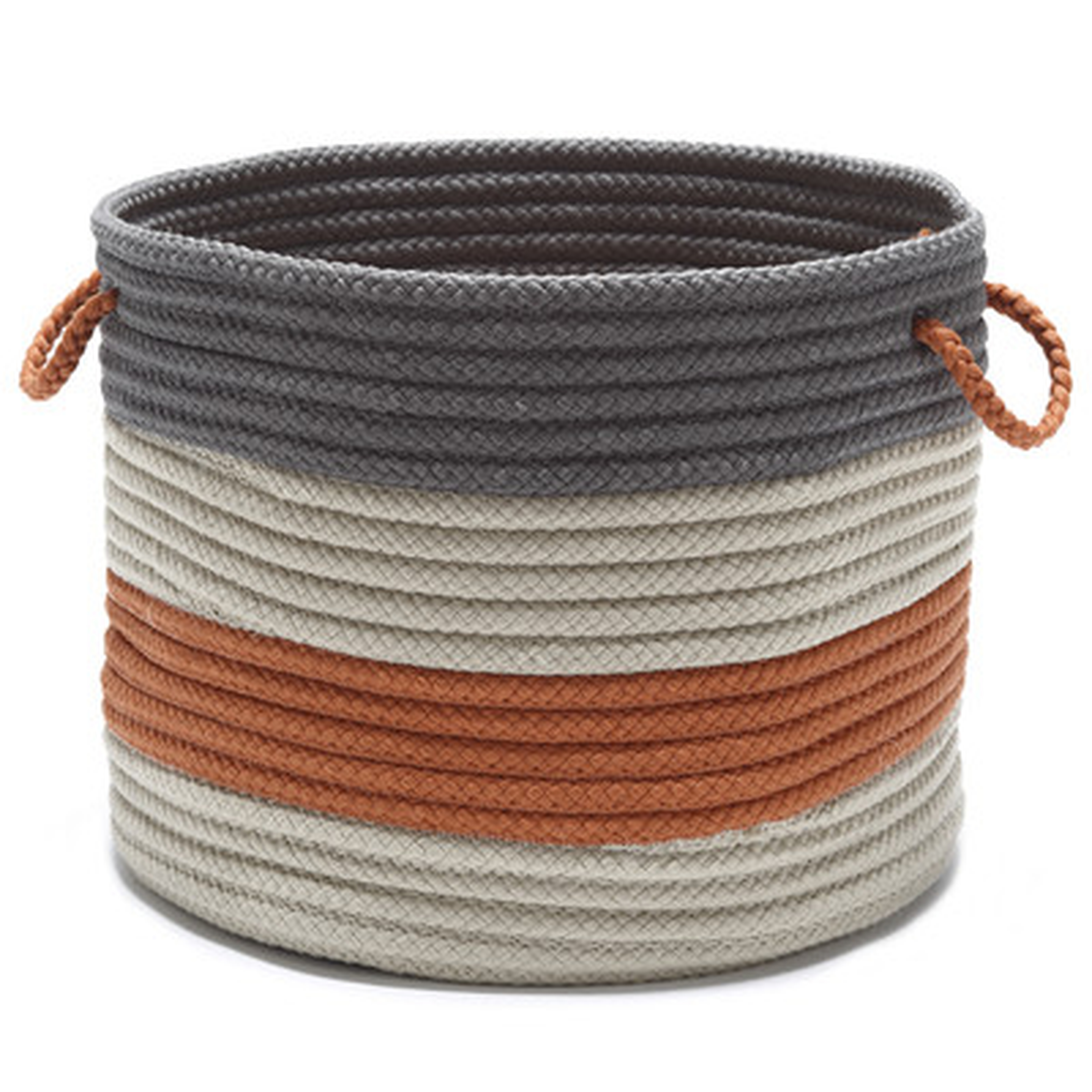 Grove Banded Basket - Wayfair