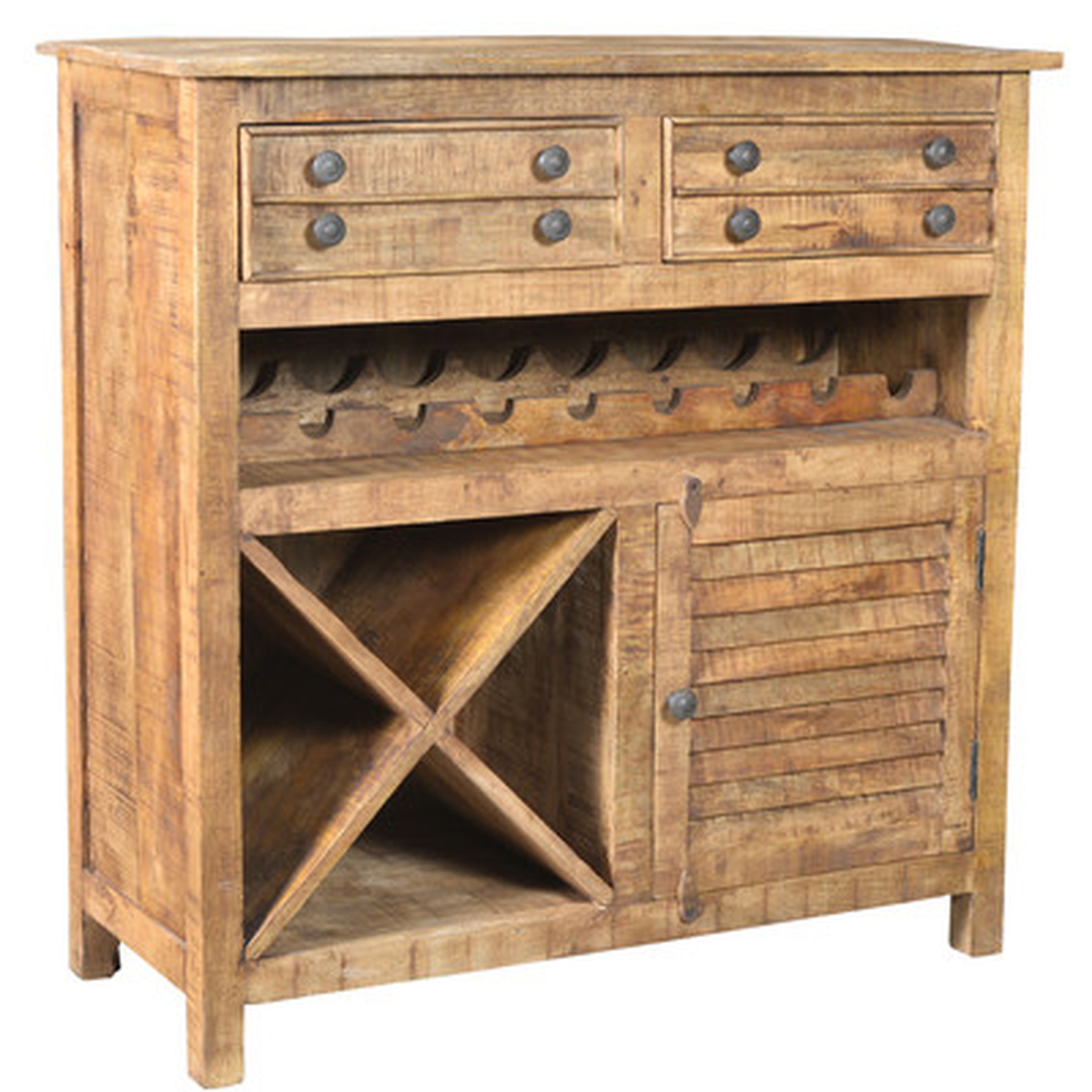 Bloomsbury Market Gayla Floor Wine Cabinet - Wayfair