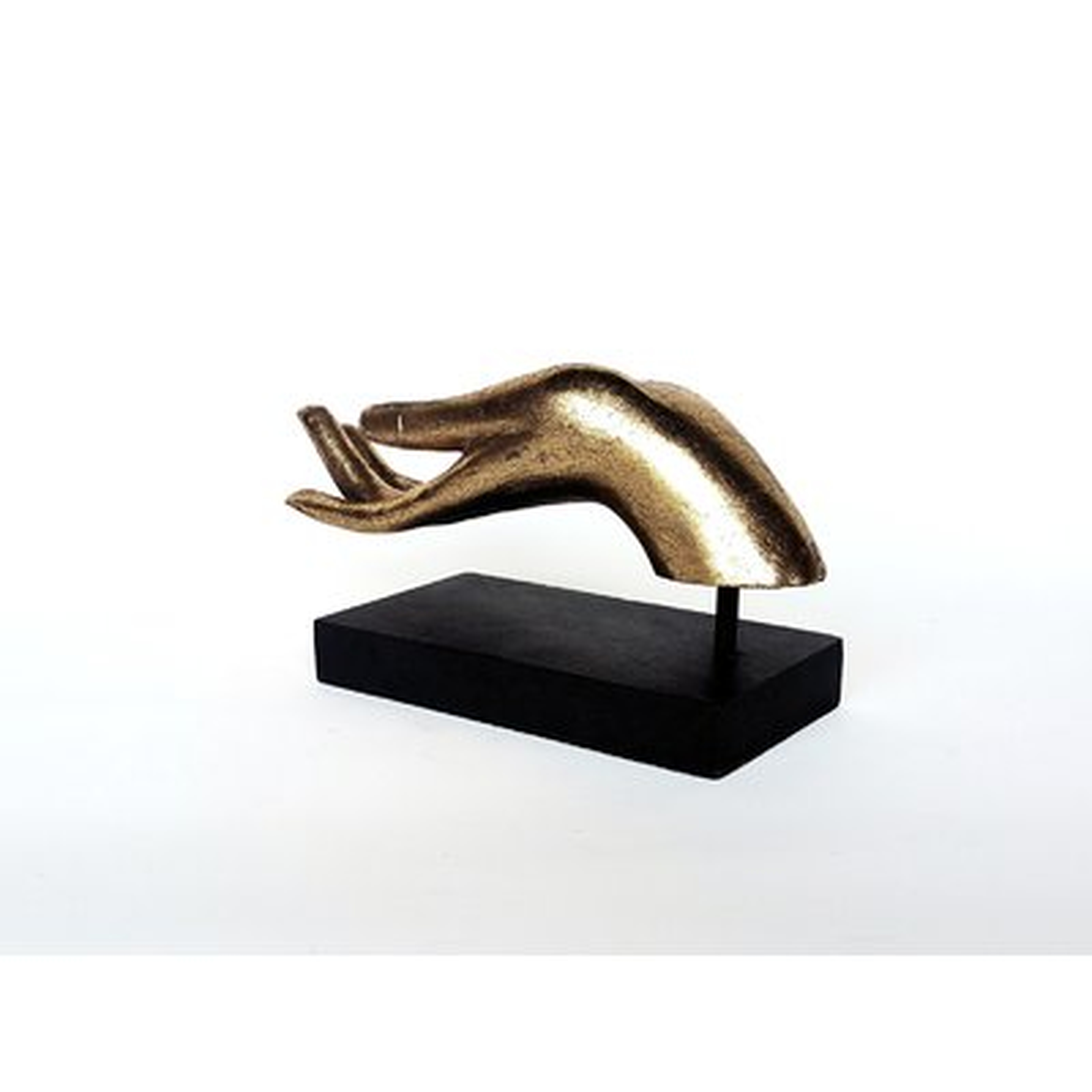 Marlin Wood Buddha Hand Gold Sculpture - Wayfair