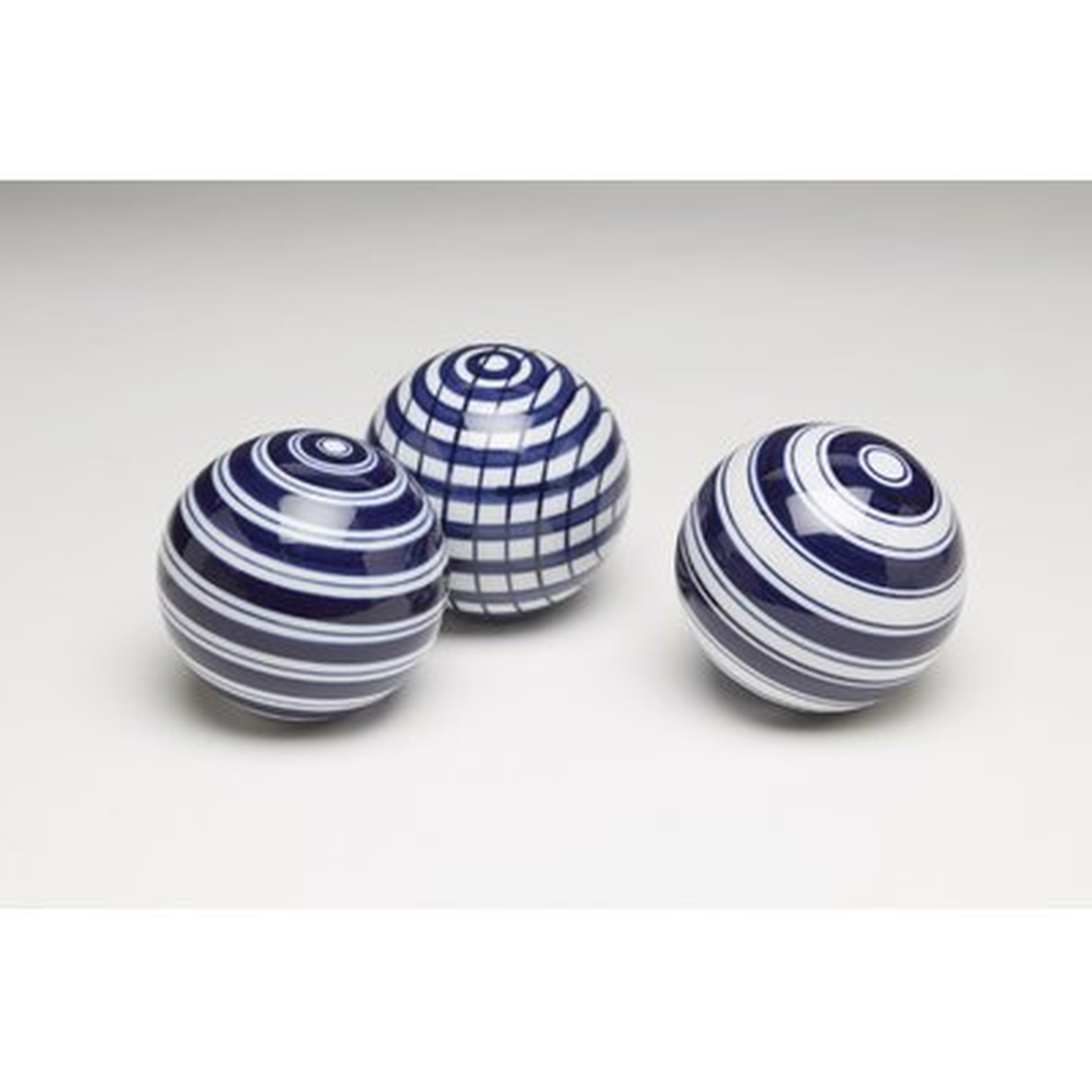 3 Piece Hurley Decorative Balls Vase Filler Set - Wayfair
