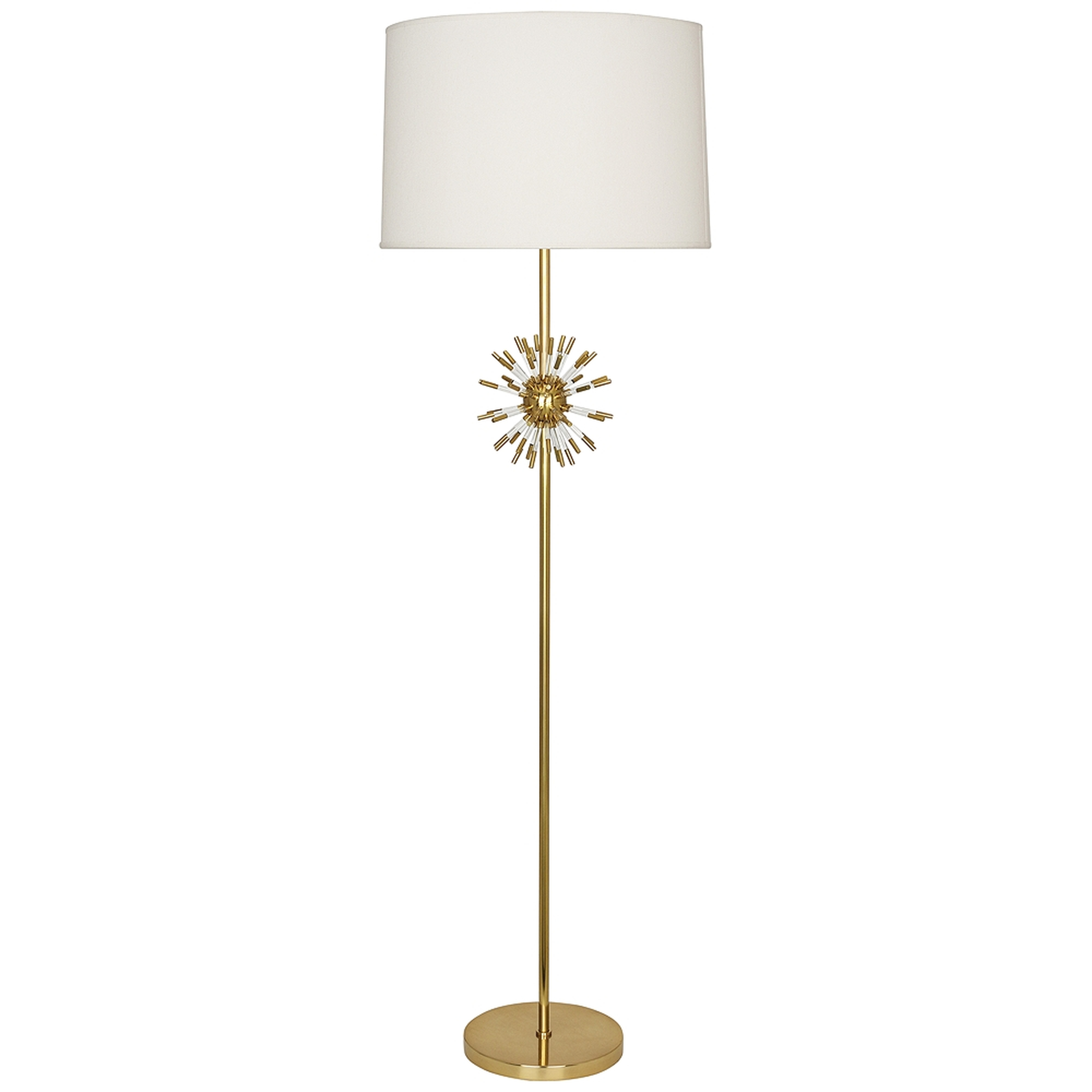 Robert Abbey Andromeda Modern Brass Floor Lamp - Style # 41C70 - Lamps Plus