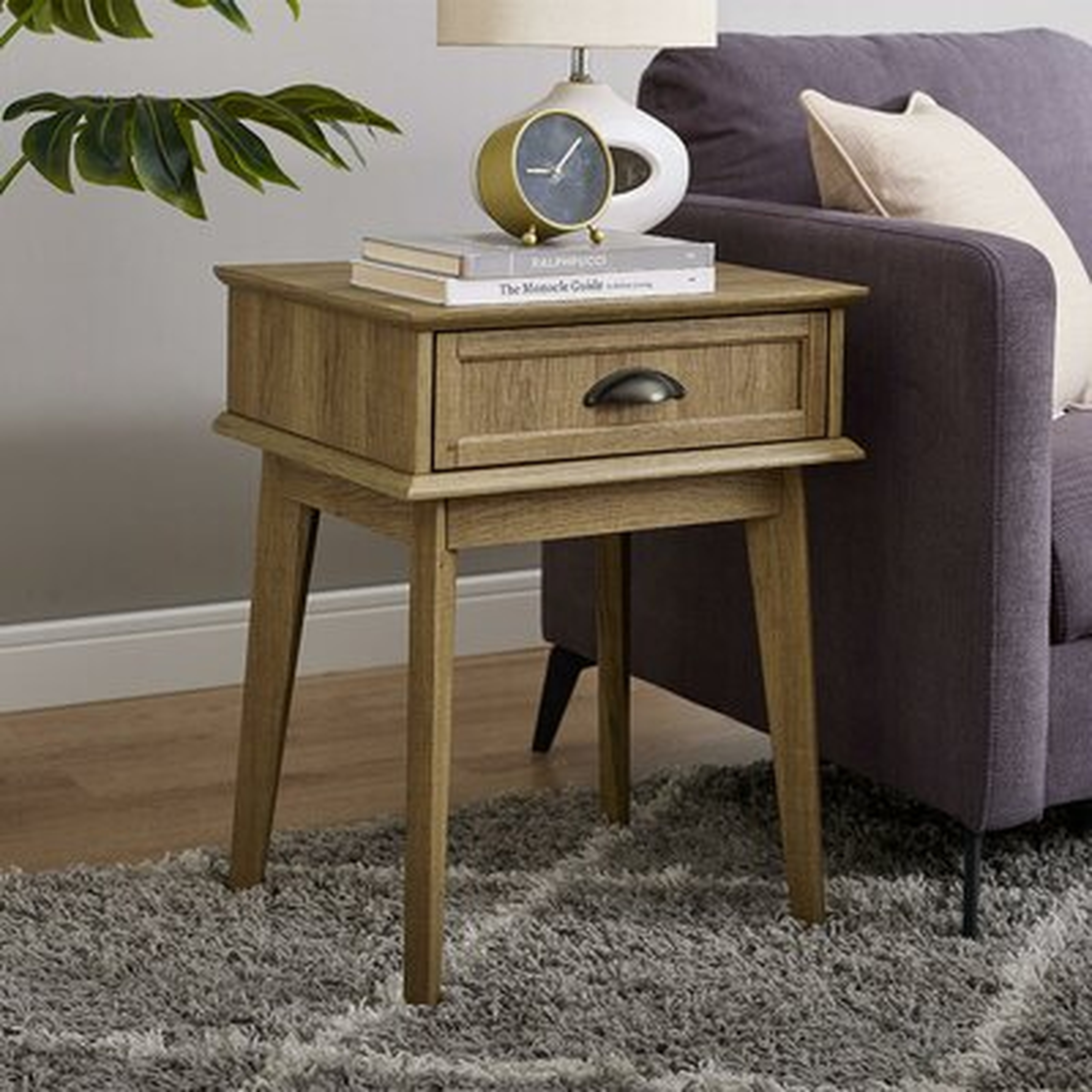 Cabral End Table with Storage - Wayfair