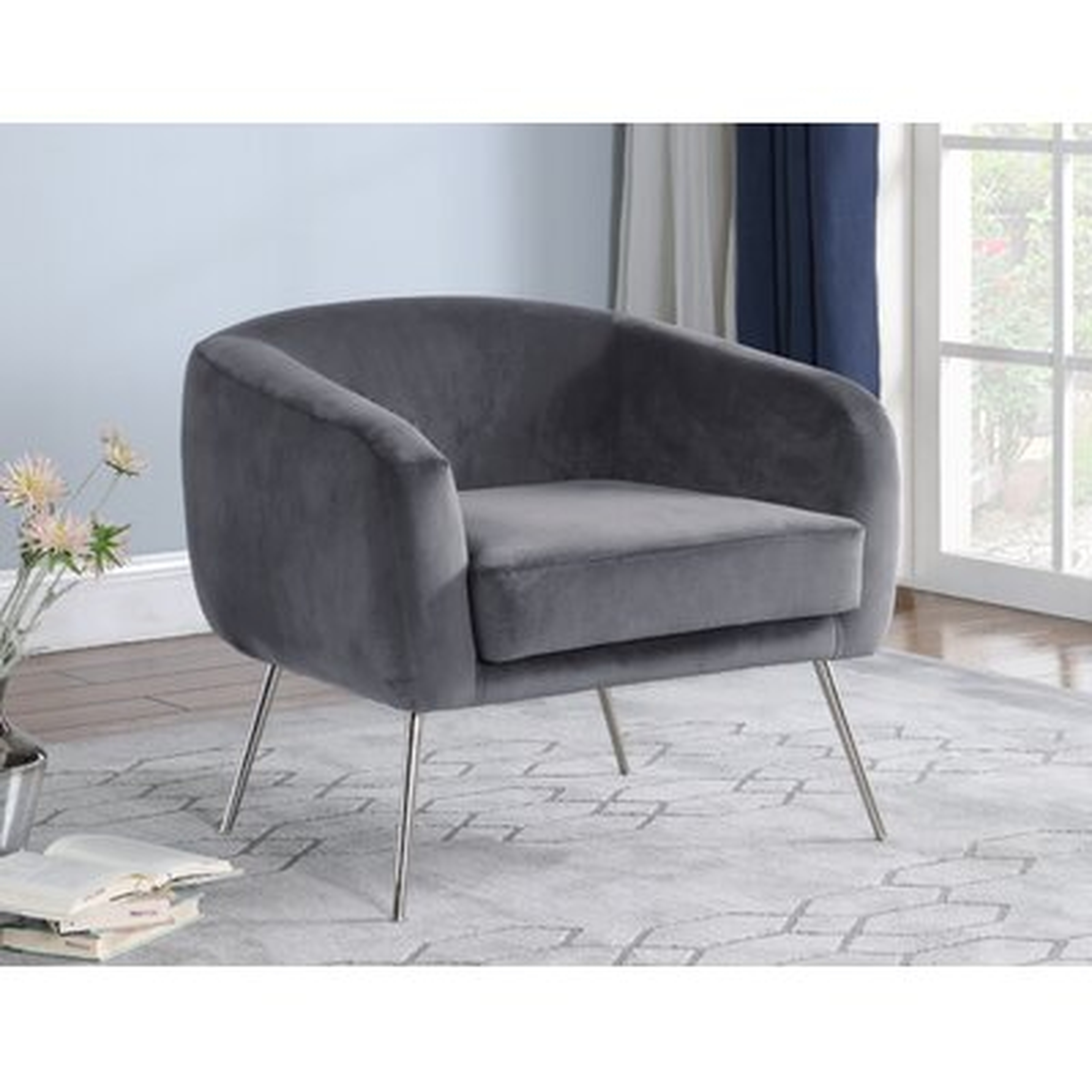Dona Fabric Armchair - Wayfair