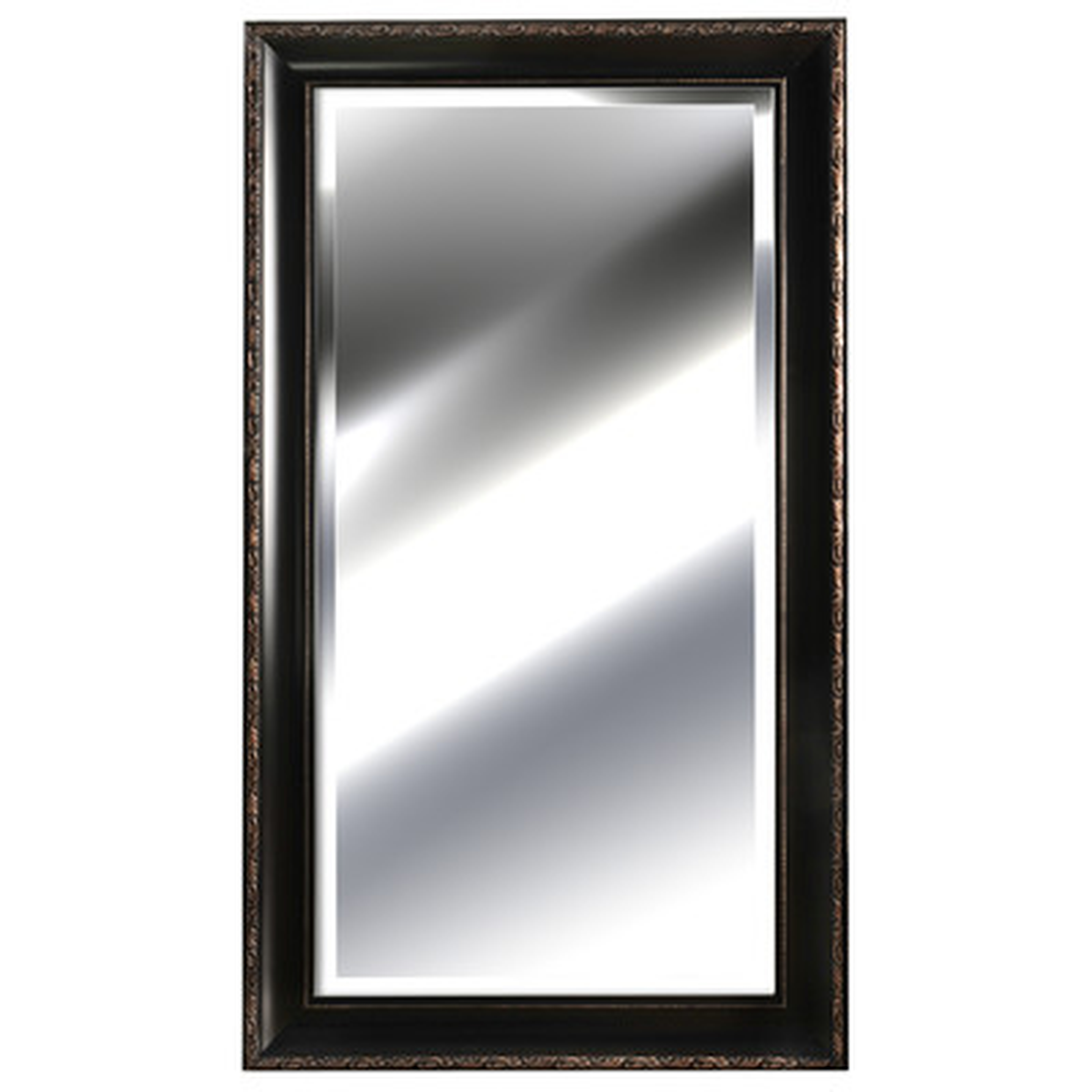 Black Mirror with Embossed Bronze - Wayfair