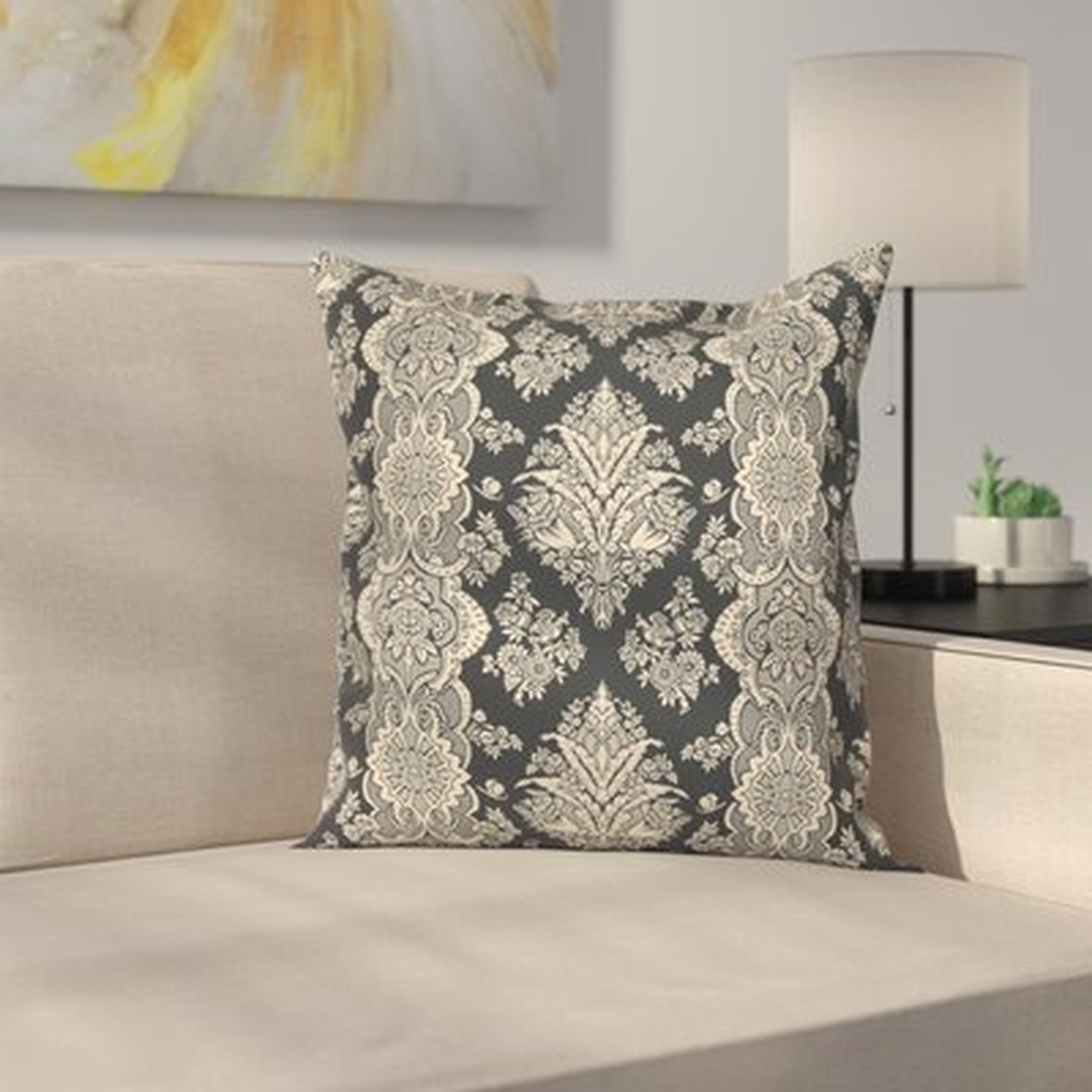 Damask Pillow Cover - Wayfair
