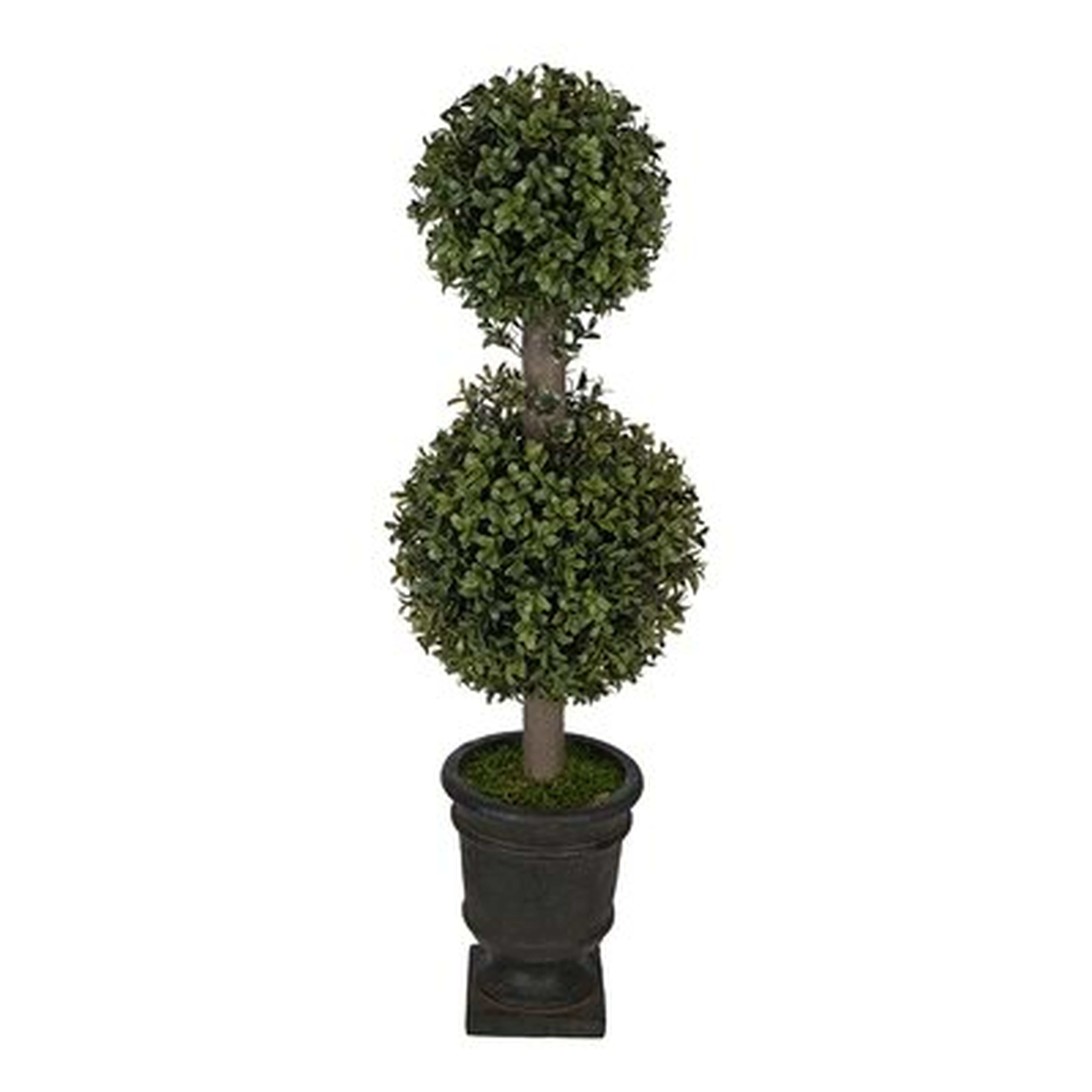 Artificial Boxwood Double Ball Topiary in Urn - Wayfair