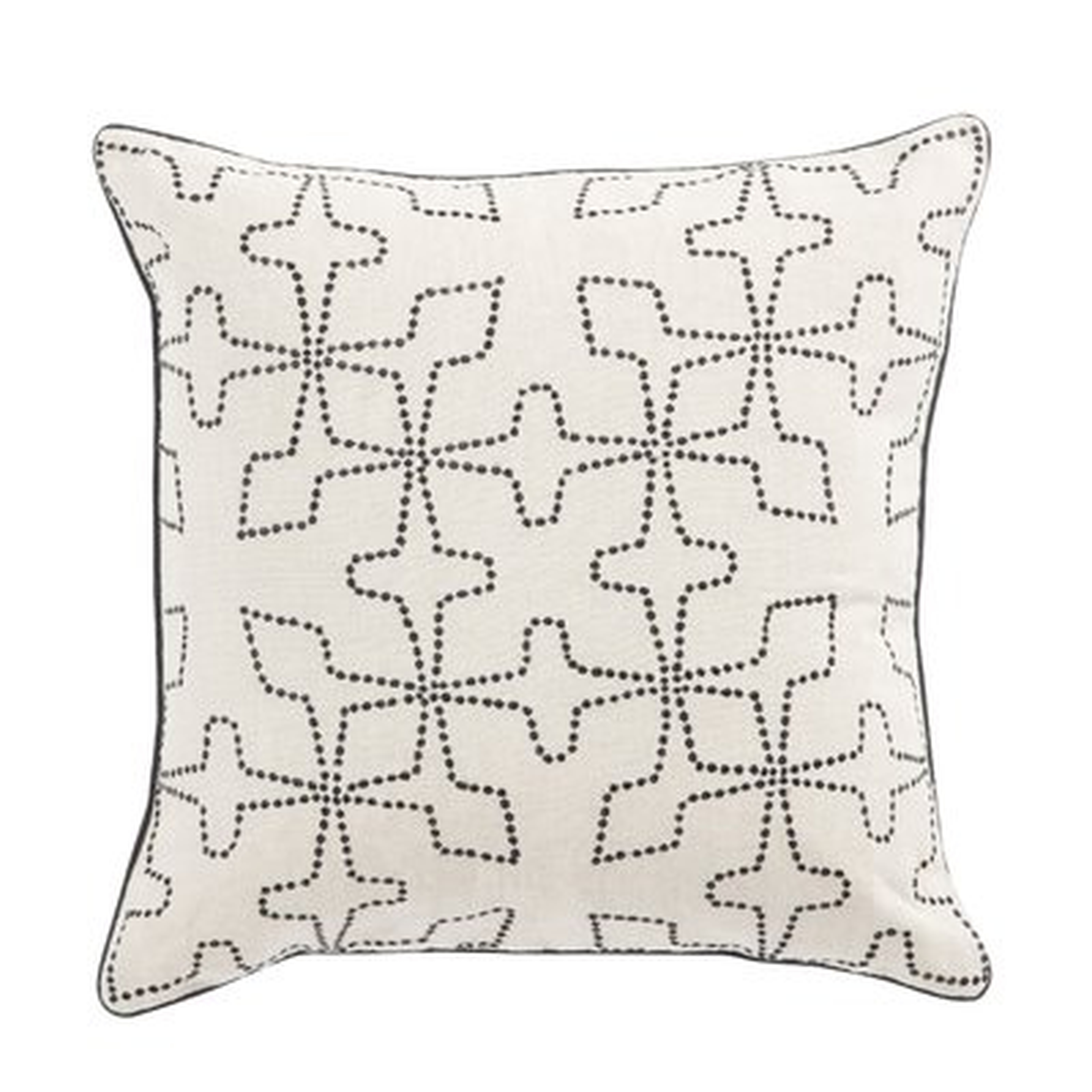 Living Greta Geometric Linen Throw Pillow - Wayfair