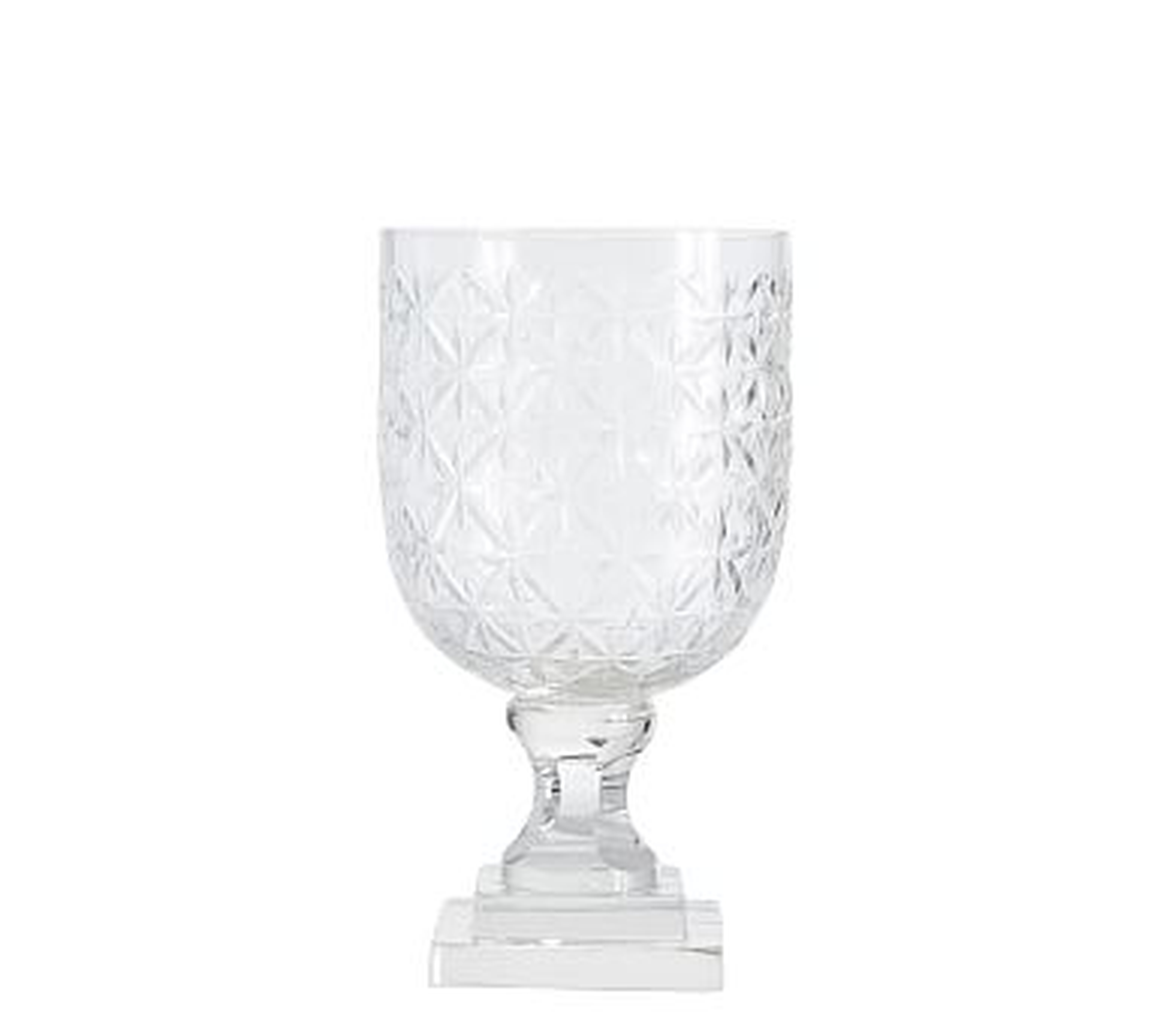 Ml Ava Vase, Clear Cut Glass, Small 9" - Pottery Barn