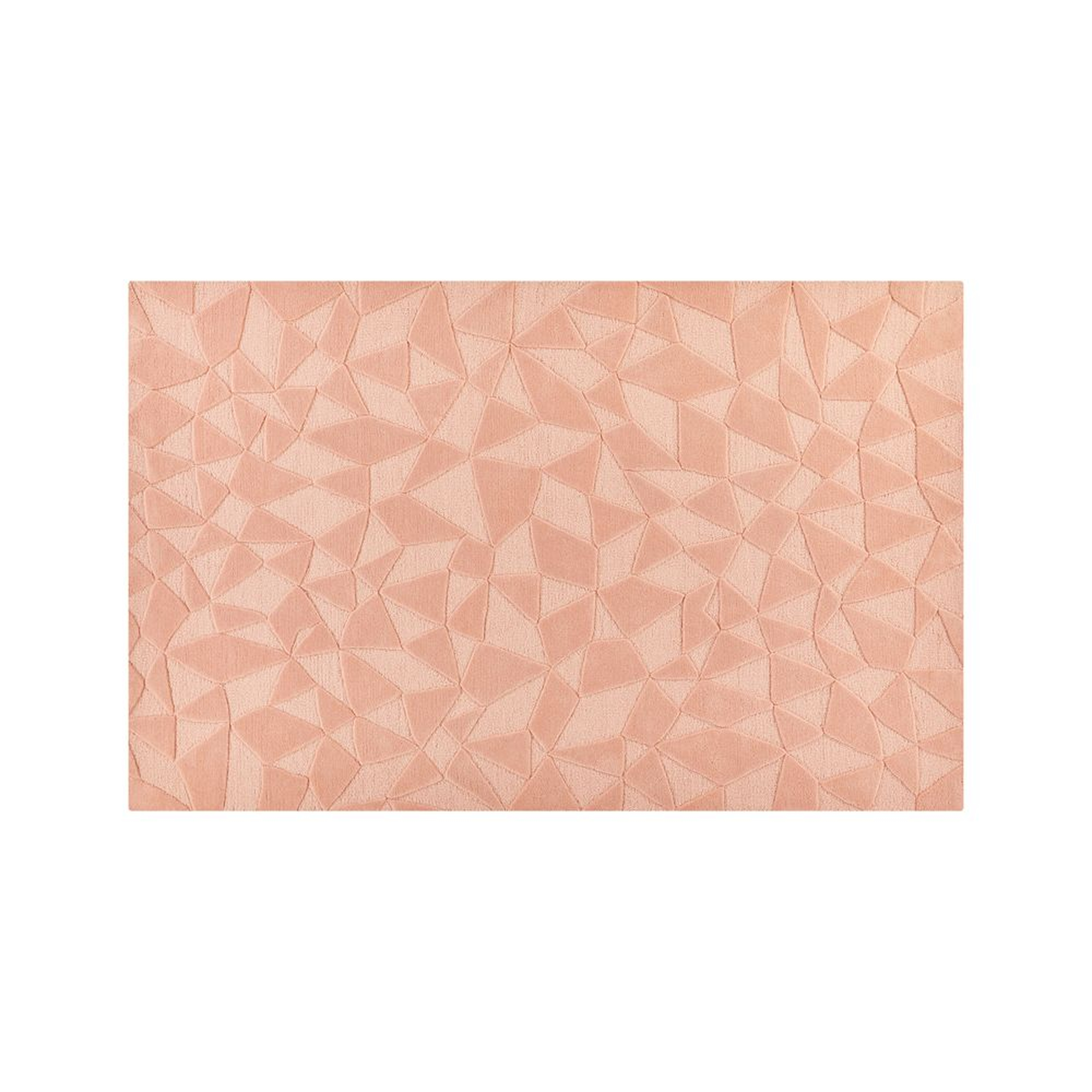 Modern Solid Pink Rug 8'x10' - Crate and Barrel