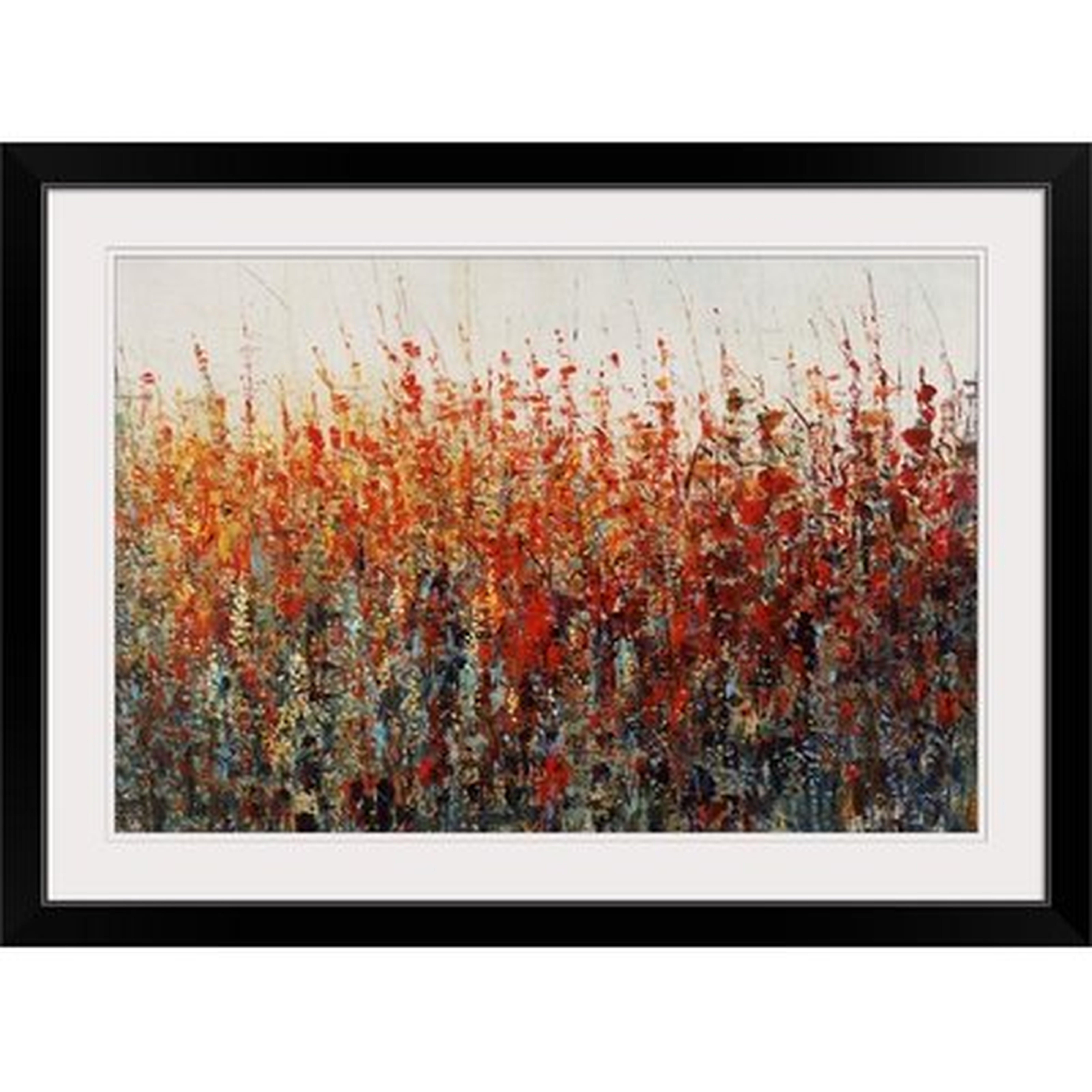'Crimson Evening' Jason Jarava Painting Print - Wayfair