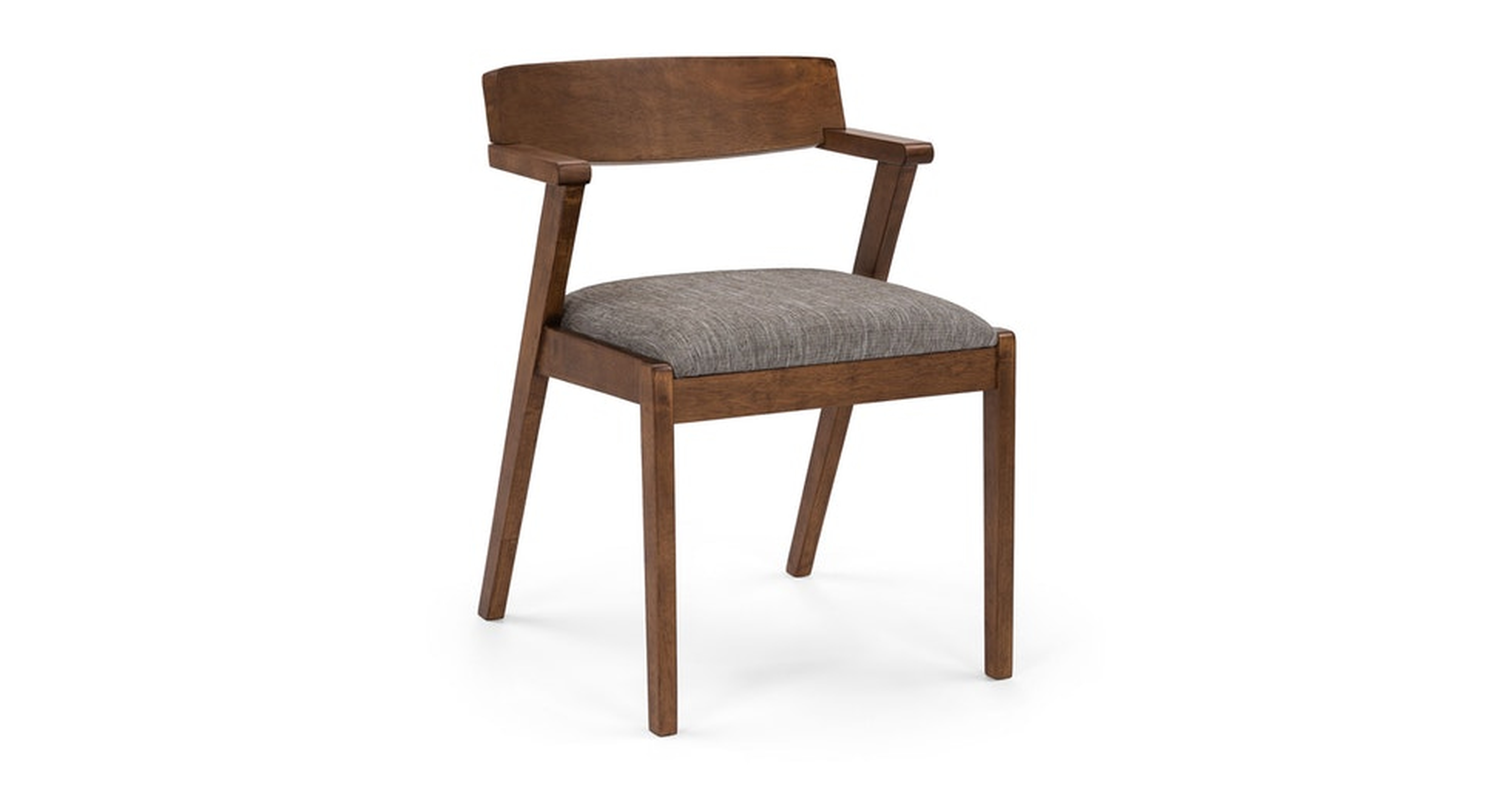 Zola Volcanic Gray Dining Chair - Article