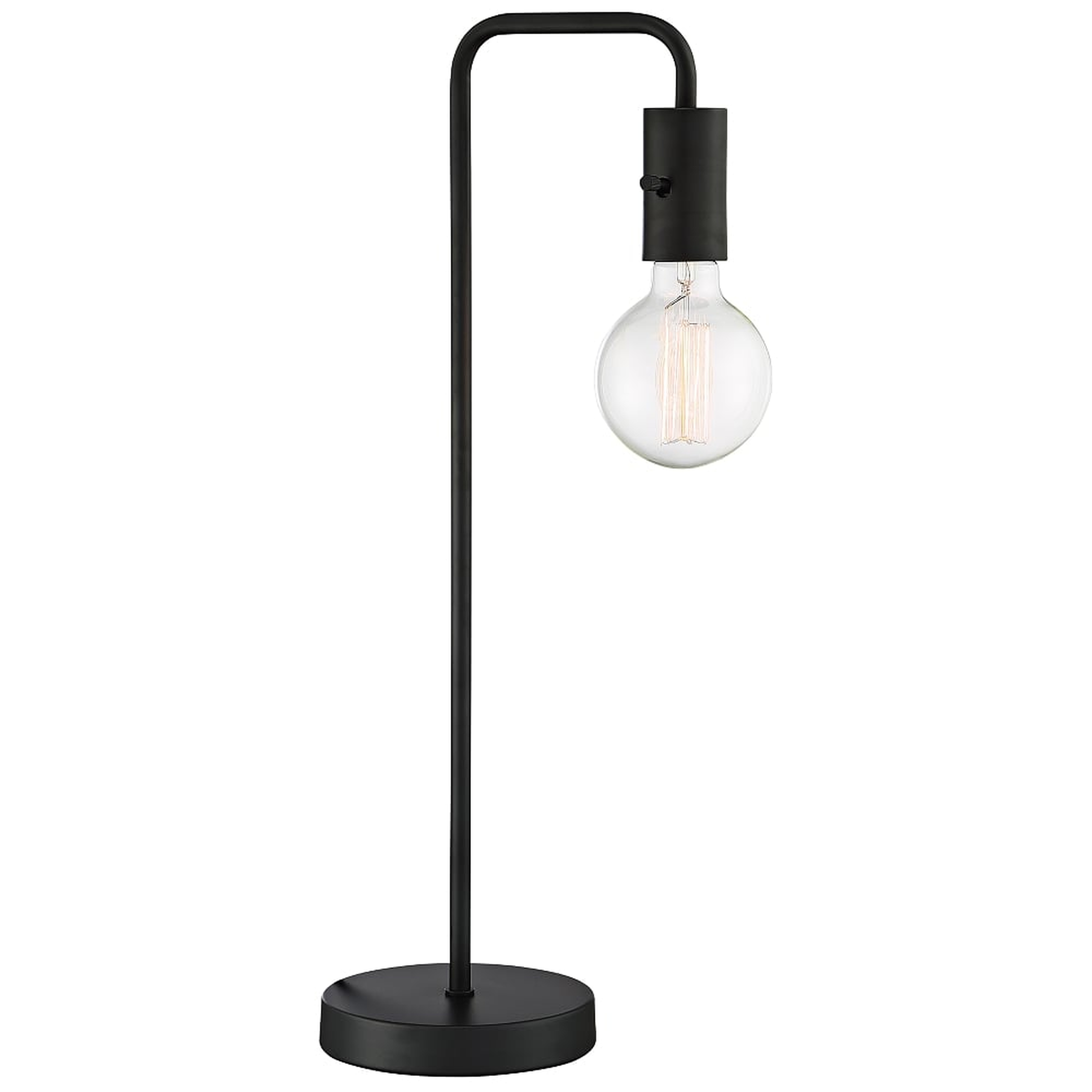 Lite Source Nilmani Black Downbridge Desk Lamp - Style # 69T80 - Lamps Plus