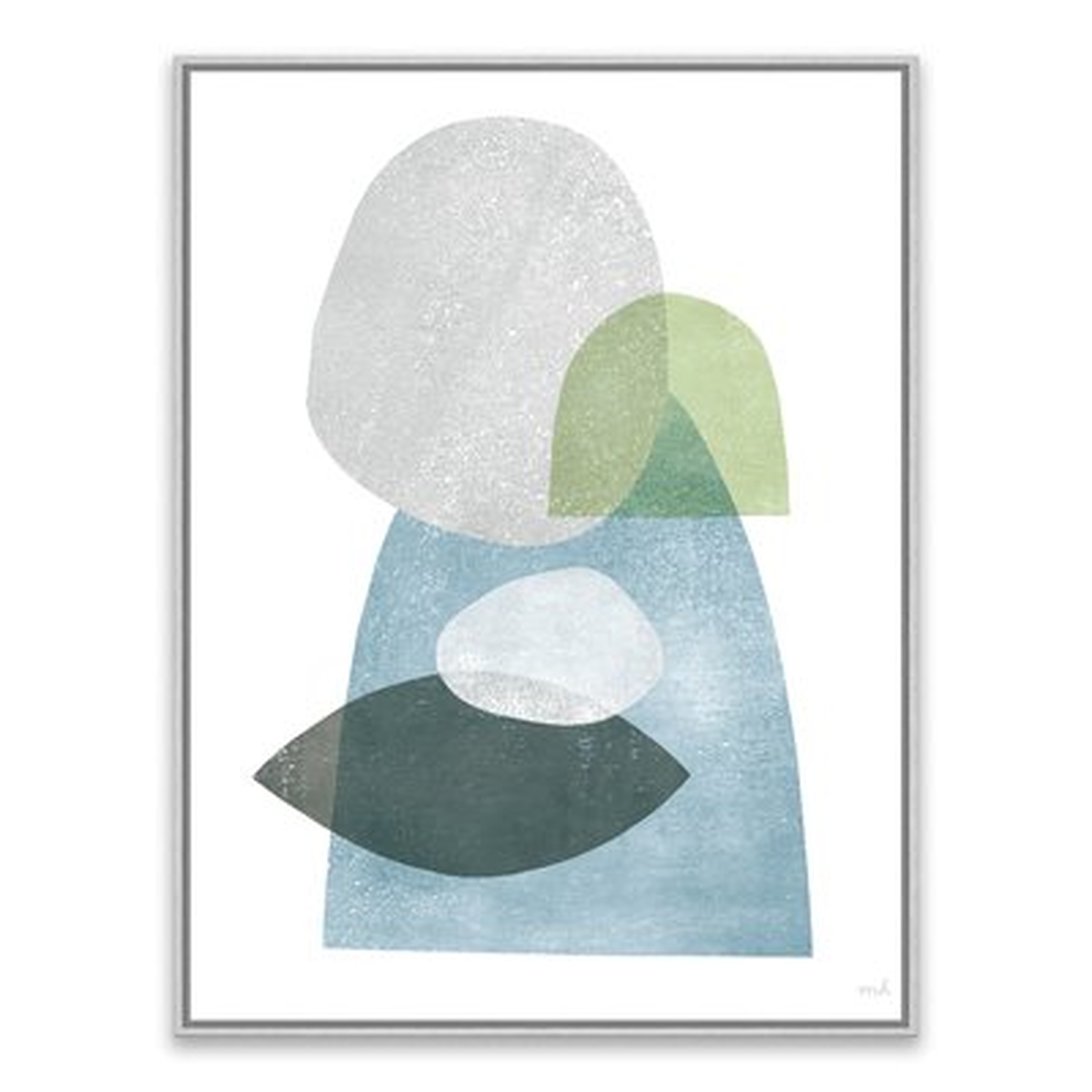 Whispers by Wild Apple Licensing - Floater Frame Graphic Art Print on Canvas - AllModern
