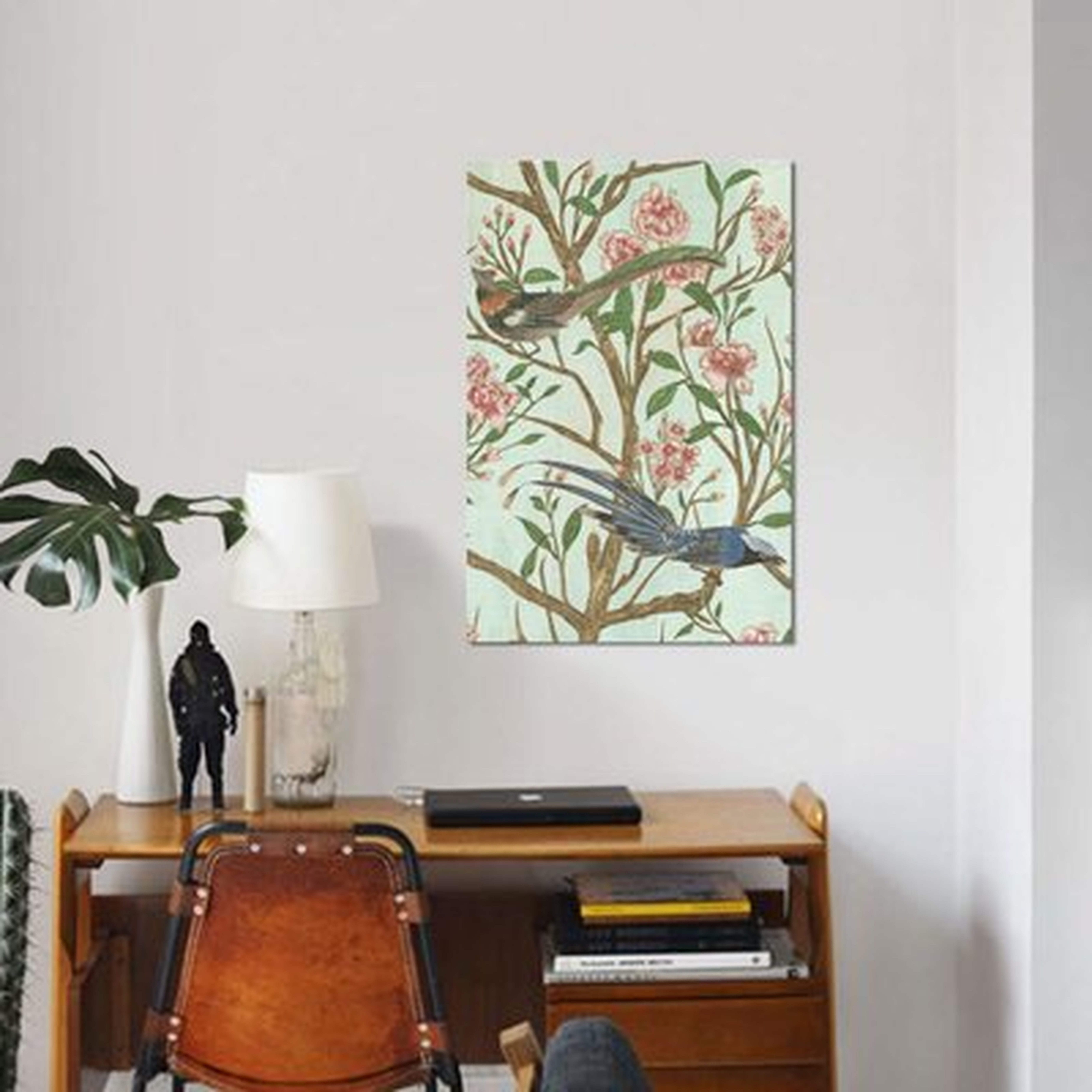 'Delicate Chinoiserie II' Graphic Art Print on Canvas - Wayfair