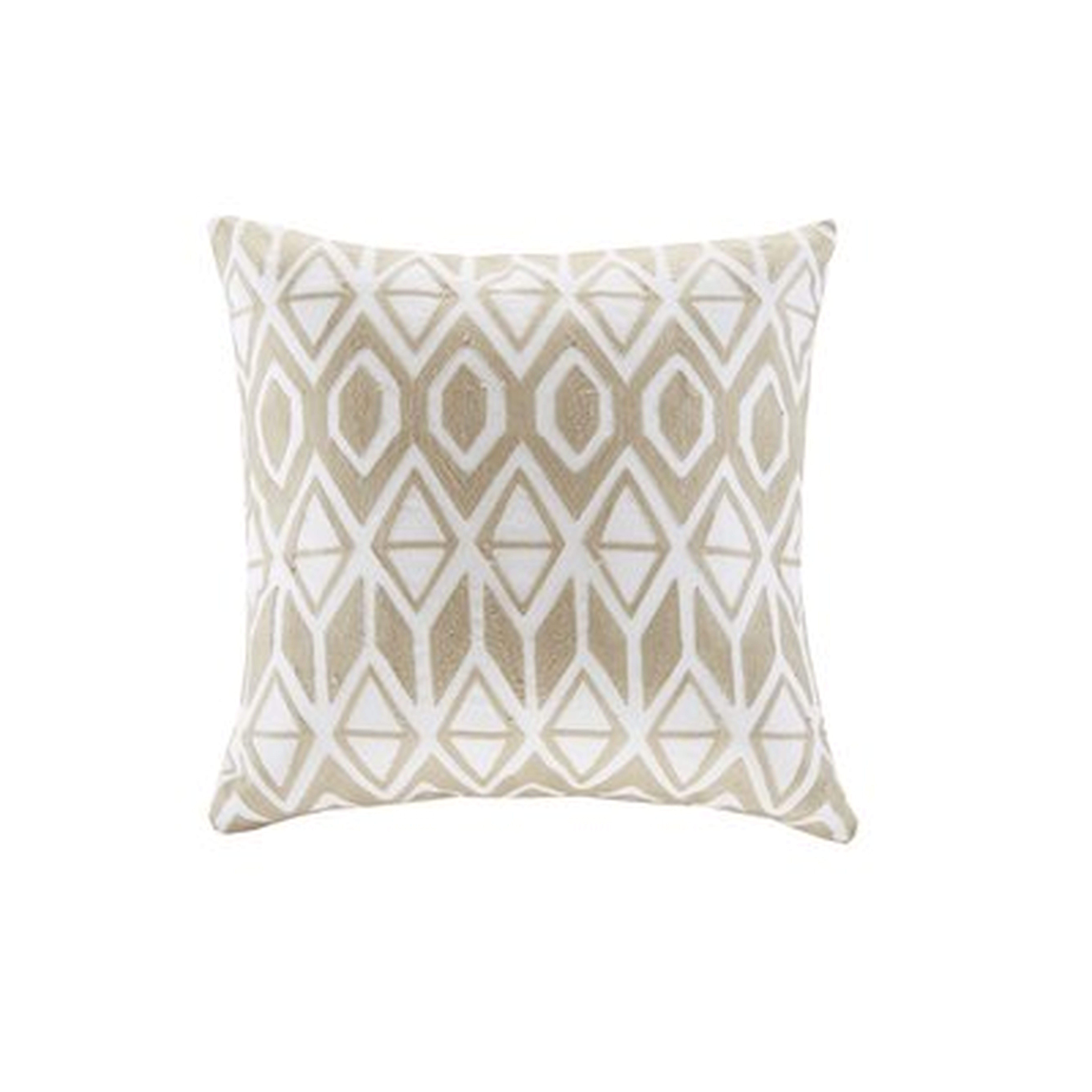 Anslee Embroidered Cotton Throw Pillow - Wayfair