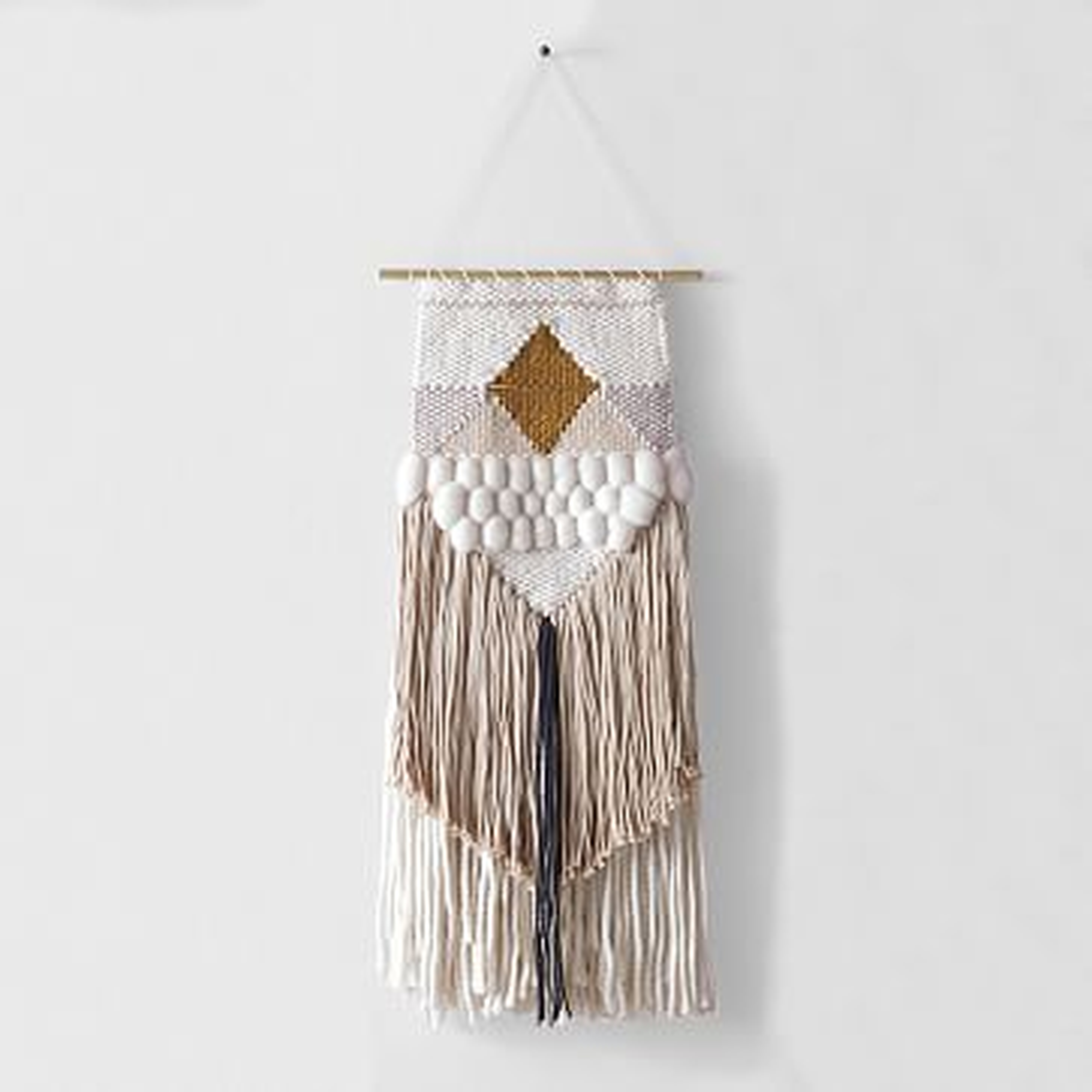 Sun Woven Wall Hanging, Large, Natural - West Elm
