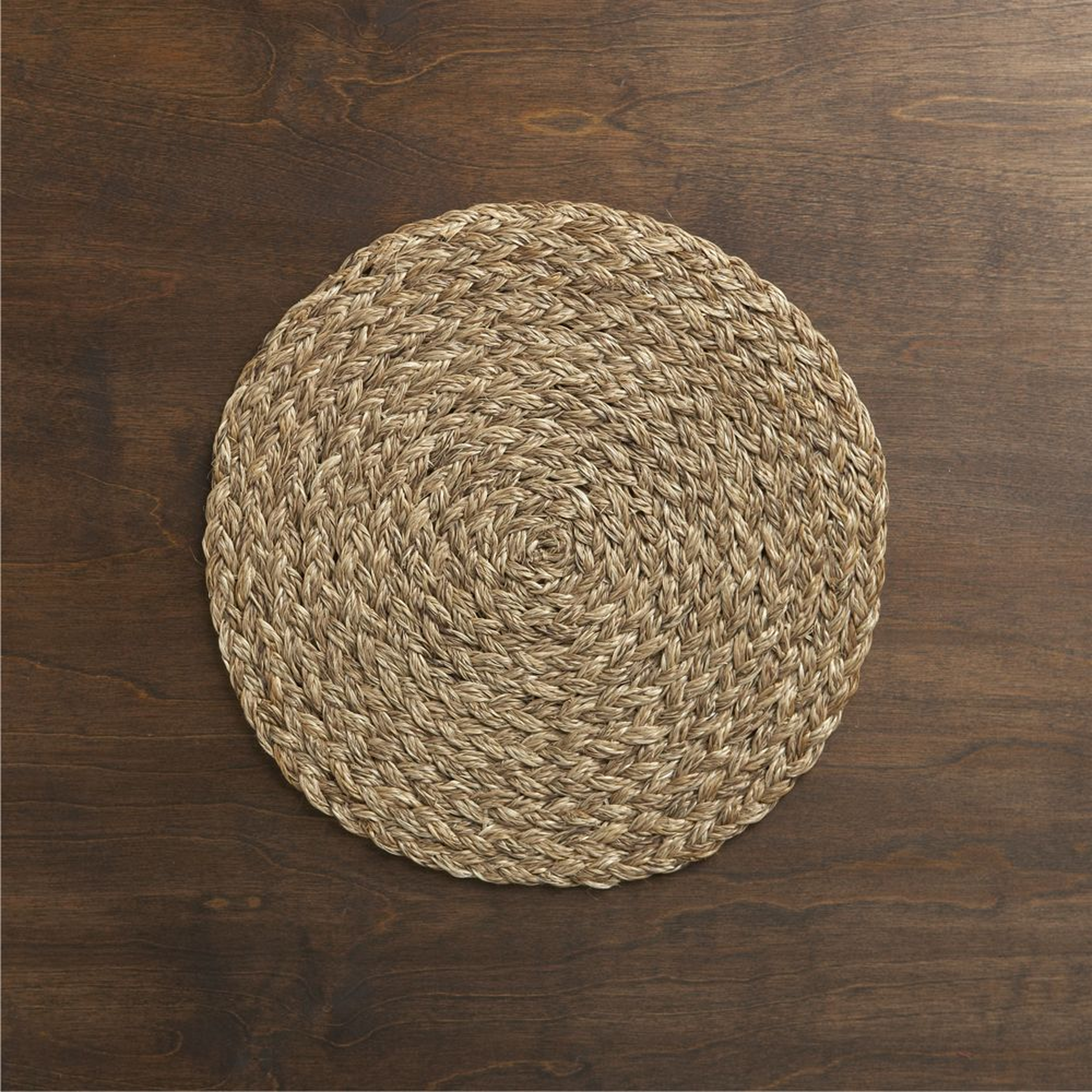 Bali Round Woven Placemat - Crate and Barrel