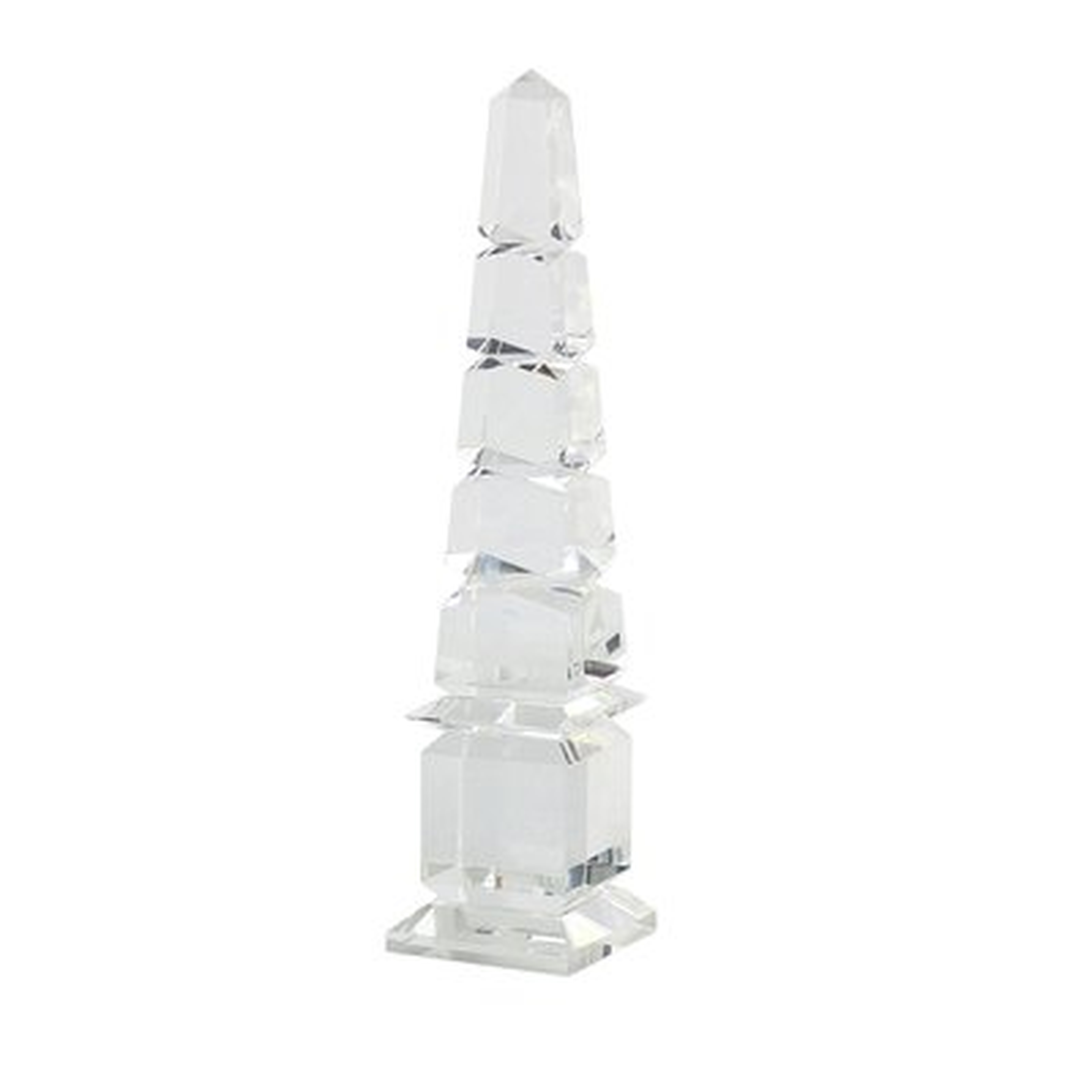 Leawood Crystal Obelisk - Wayfair