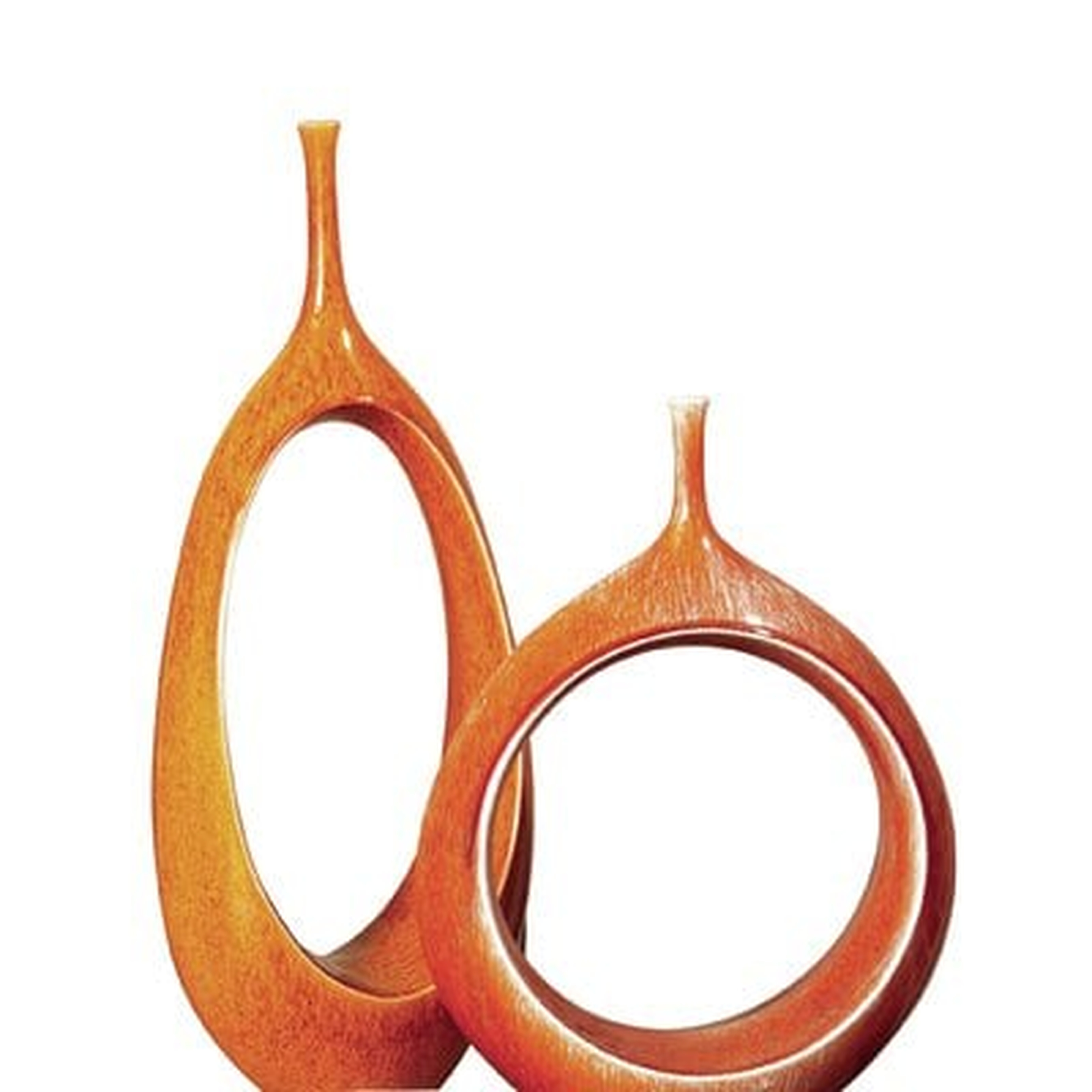 Open Ring Decorative Bottle - Wayfair