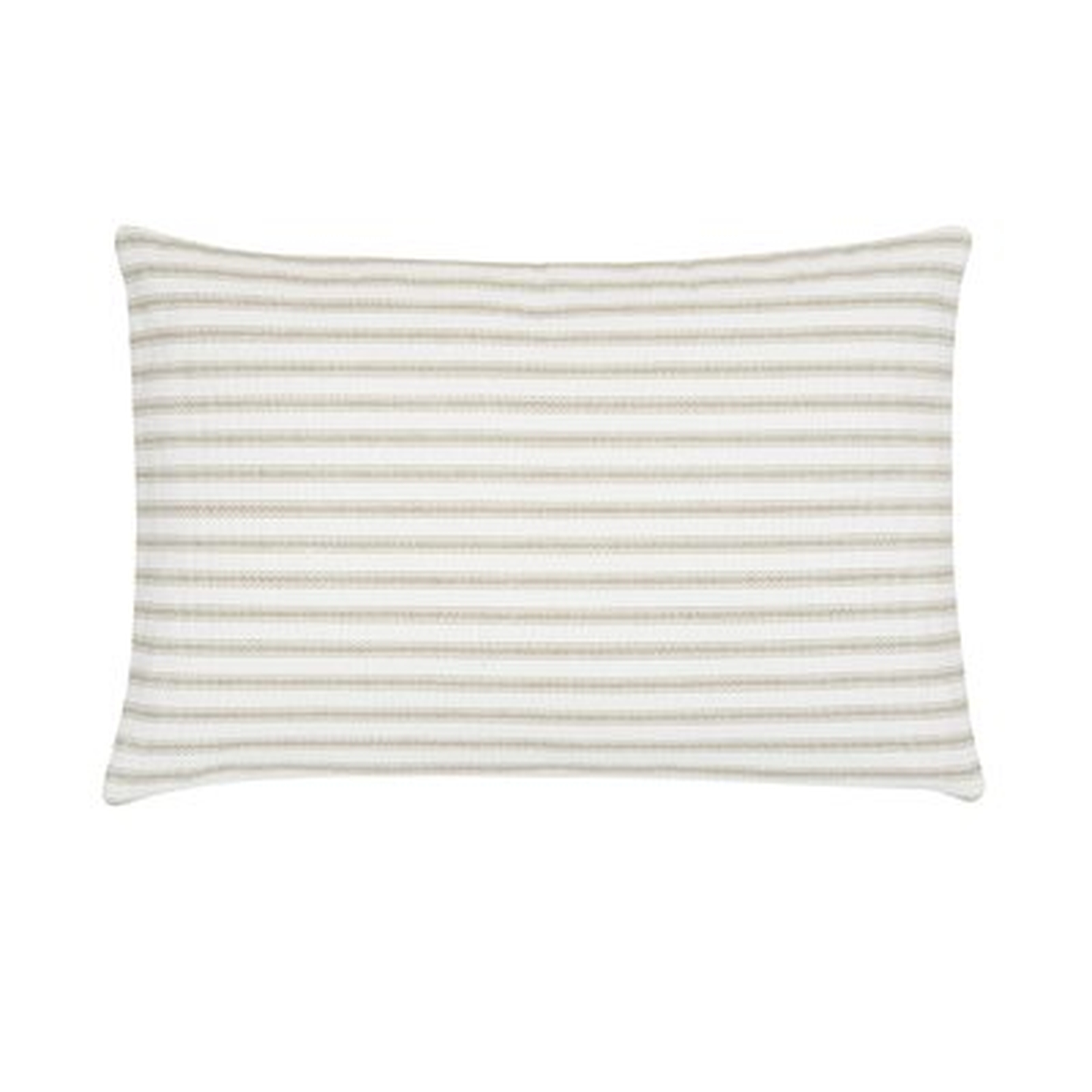 Jarrell Stripe Cotton Lumbar Pillow - Birch Lane