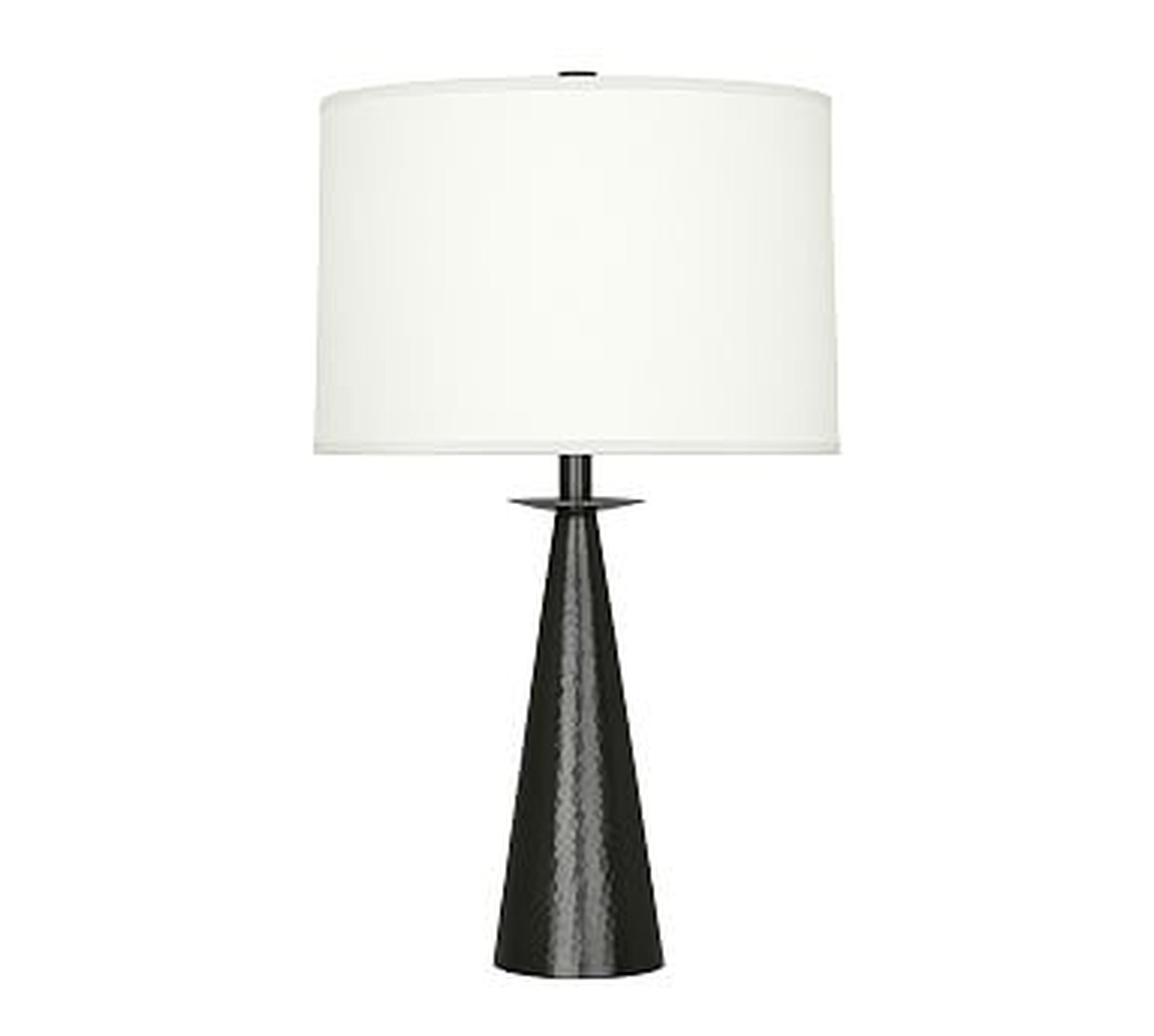 Danielle Small Tapered Table Lamp, Bronze - Pottery Barn