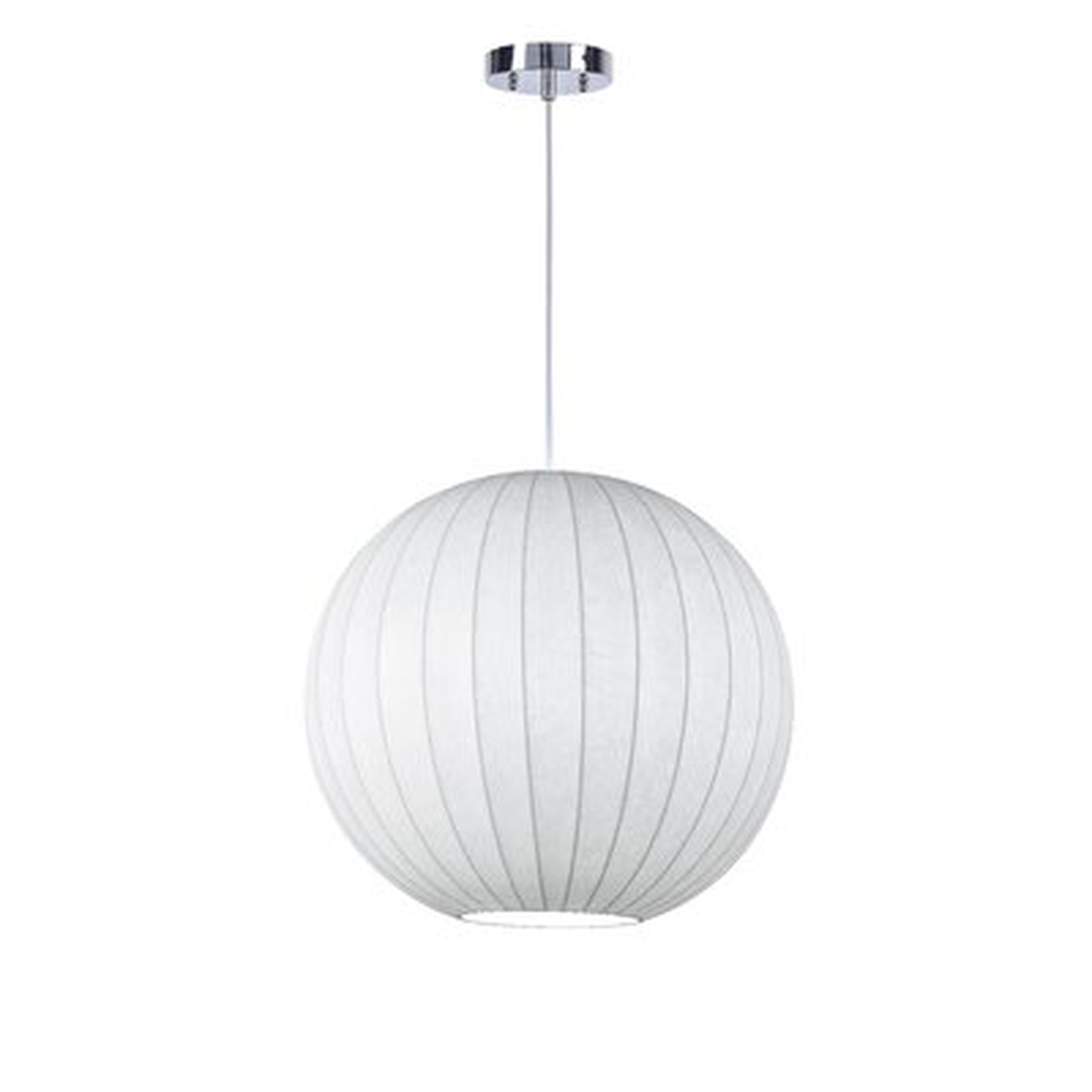 Suzette 1-Light Single Globe Pendant - AllModern