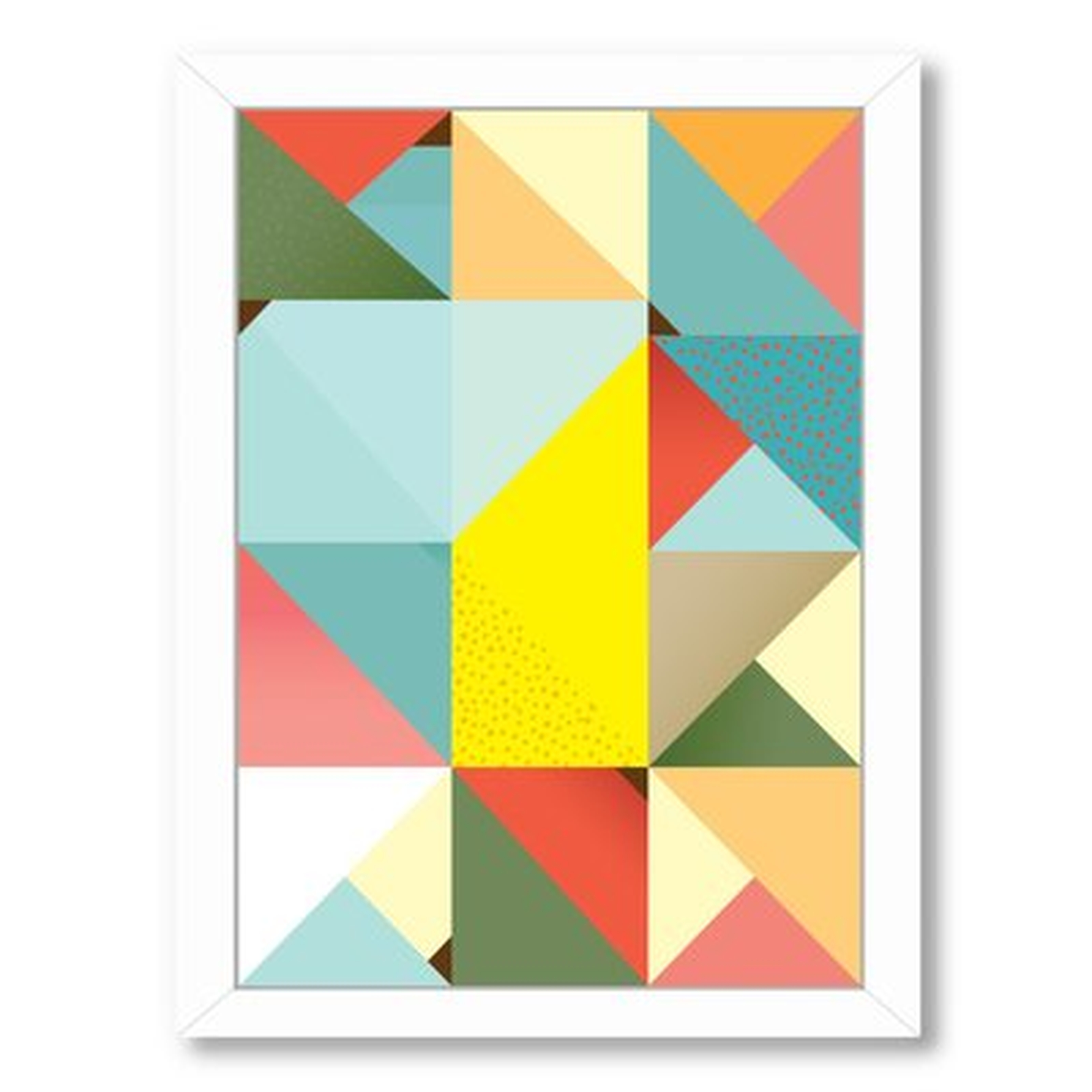 Pattern 6 Framed Graphic Art - Wayfair