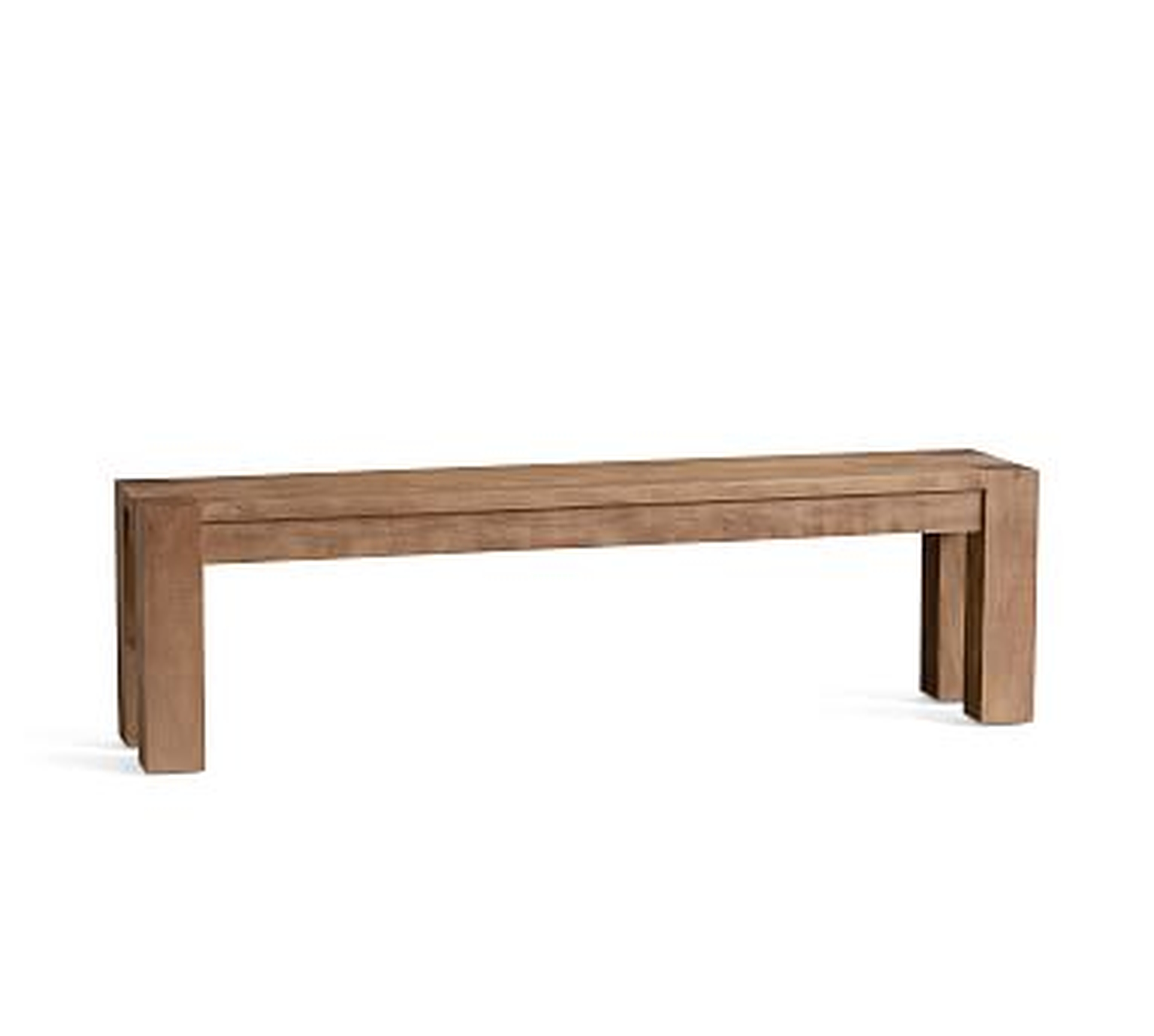 West Parsons Dining Bench, Tawny - Pottery Barn