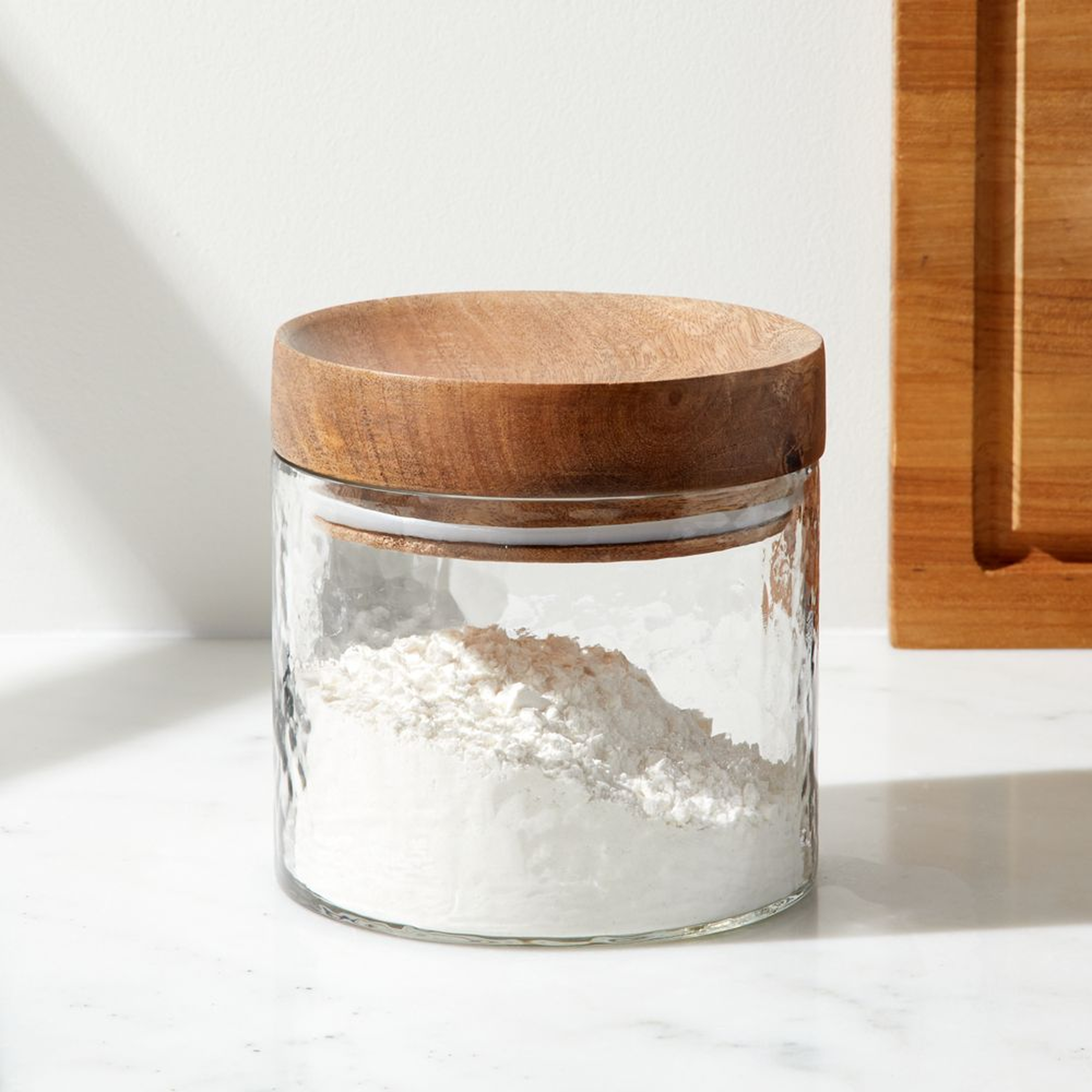 Cooper Small Glass Canister - Crate and Barrel