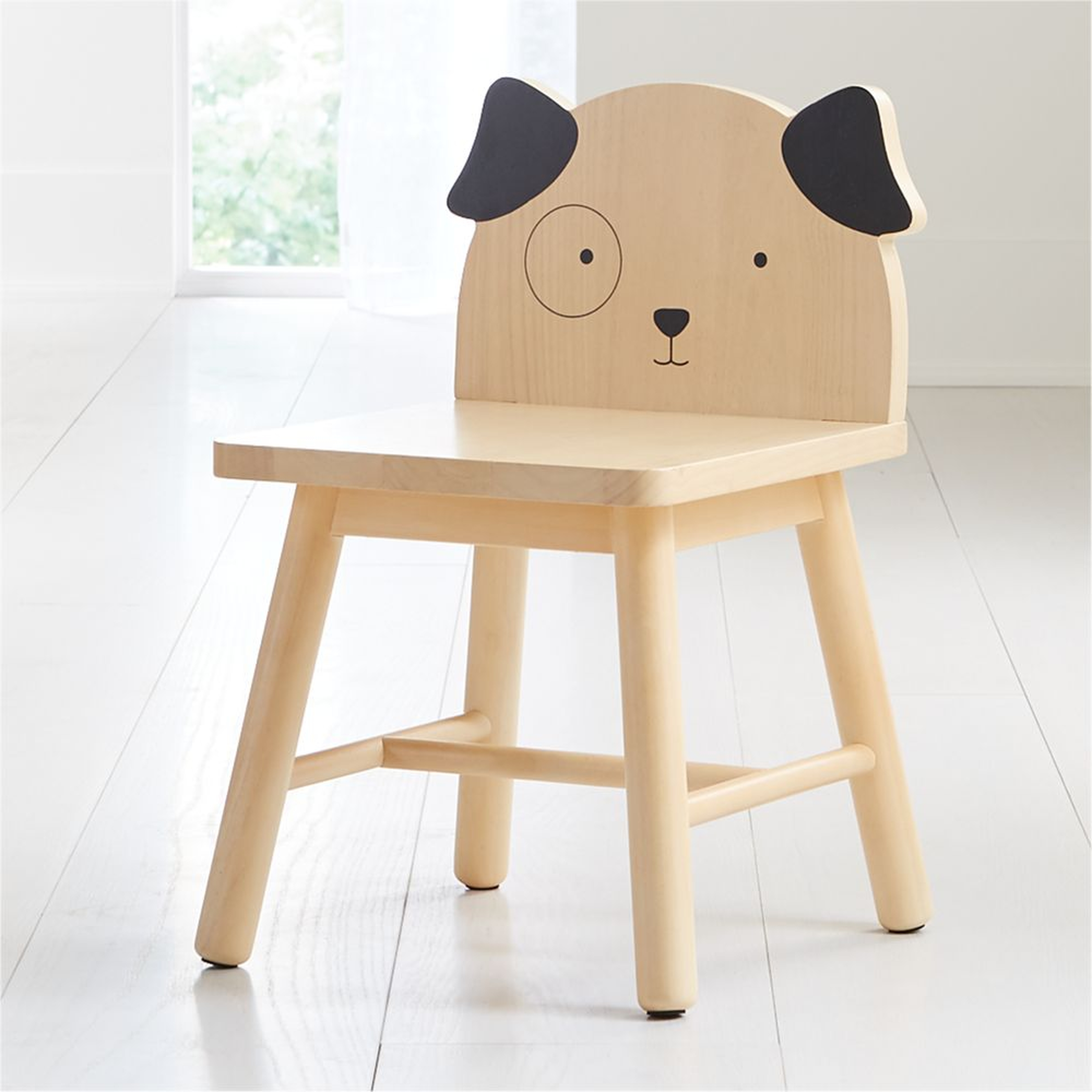 Dog Animal Wood Kids Play Chair - Crate and Barrel