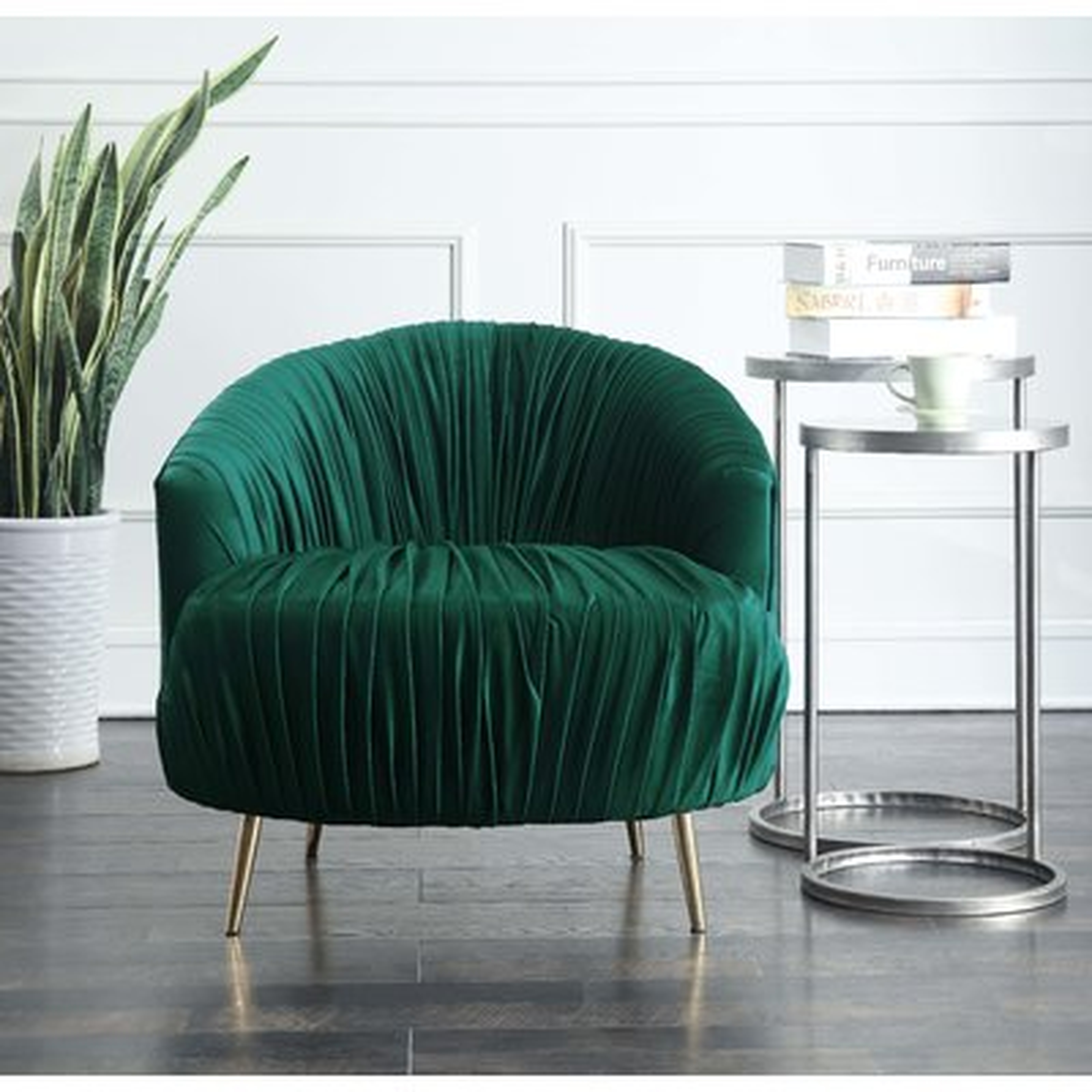 Nouvelles Barrel Chair - Wayfair