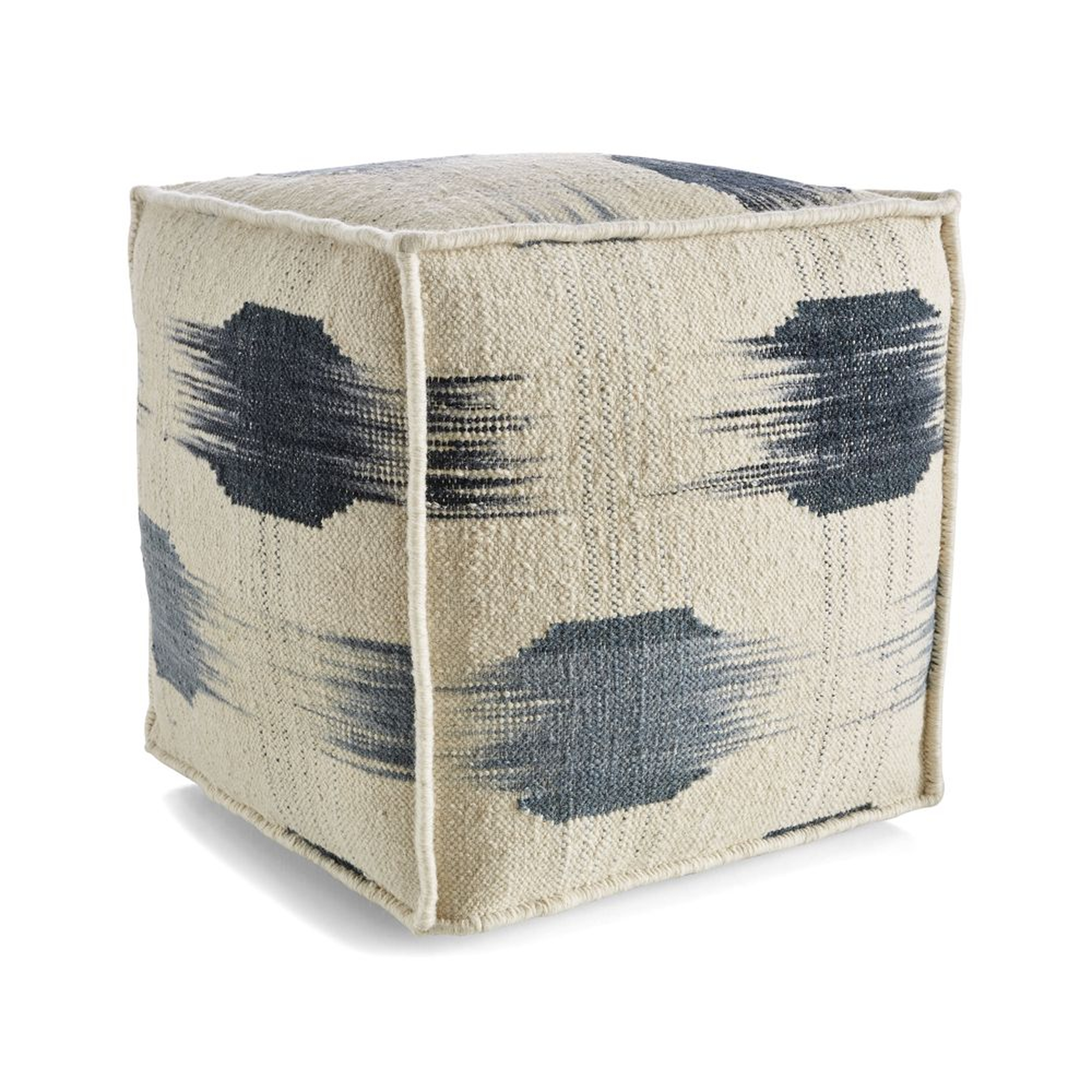 Shiomi 18"x18" Pouf - Crate and Barrel