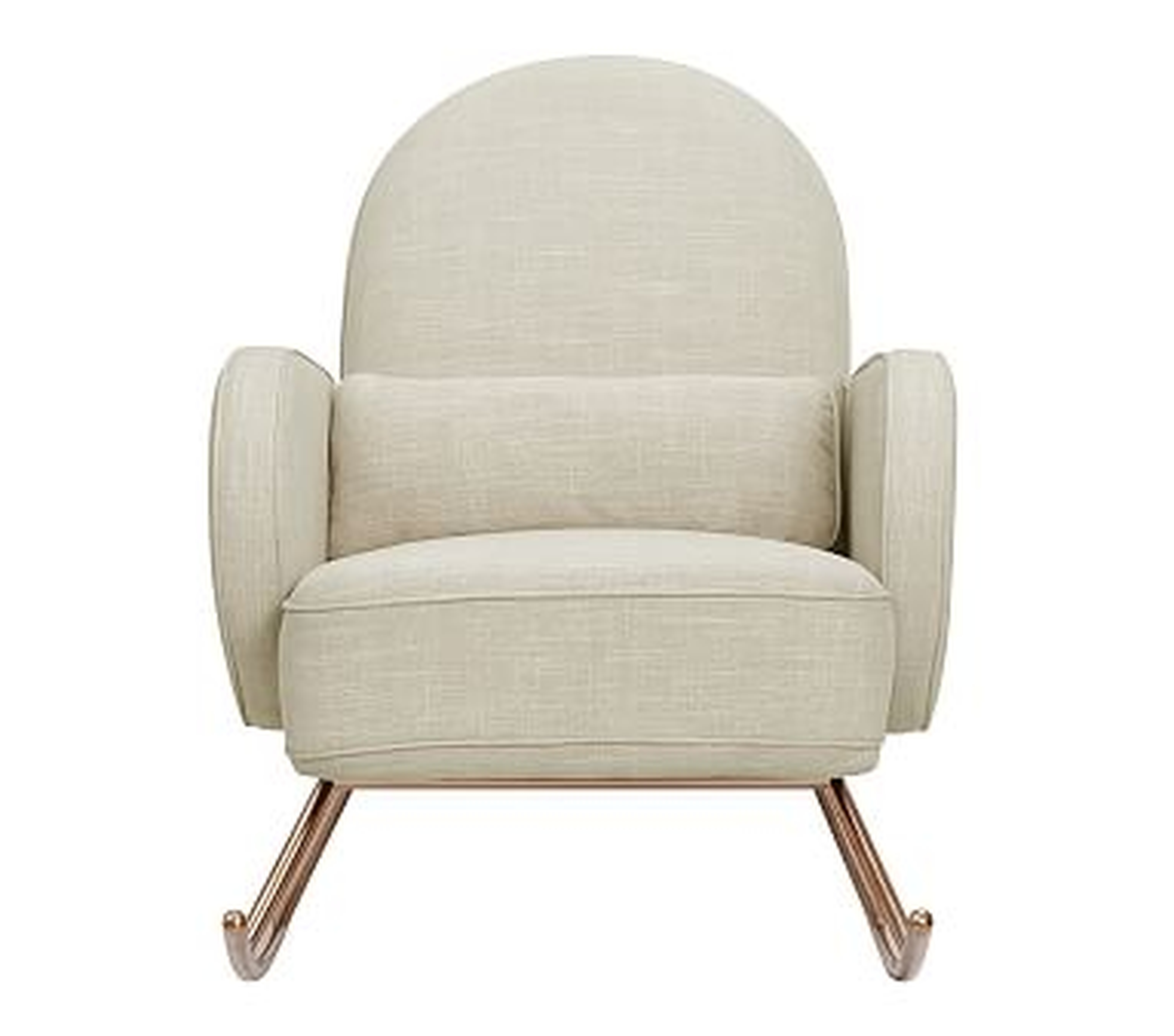 Nursery Works Compass Rocker, Oatmeal, Unlimited Flat Rate Delivery - Pottery Barn Kids