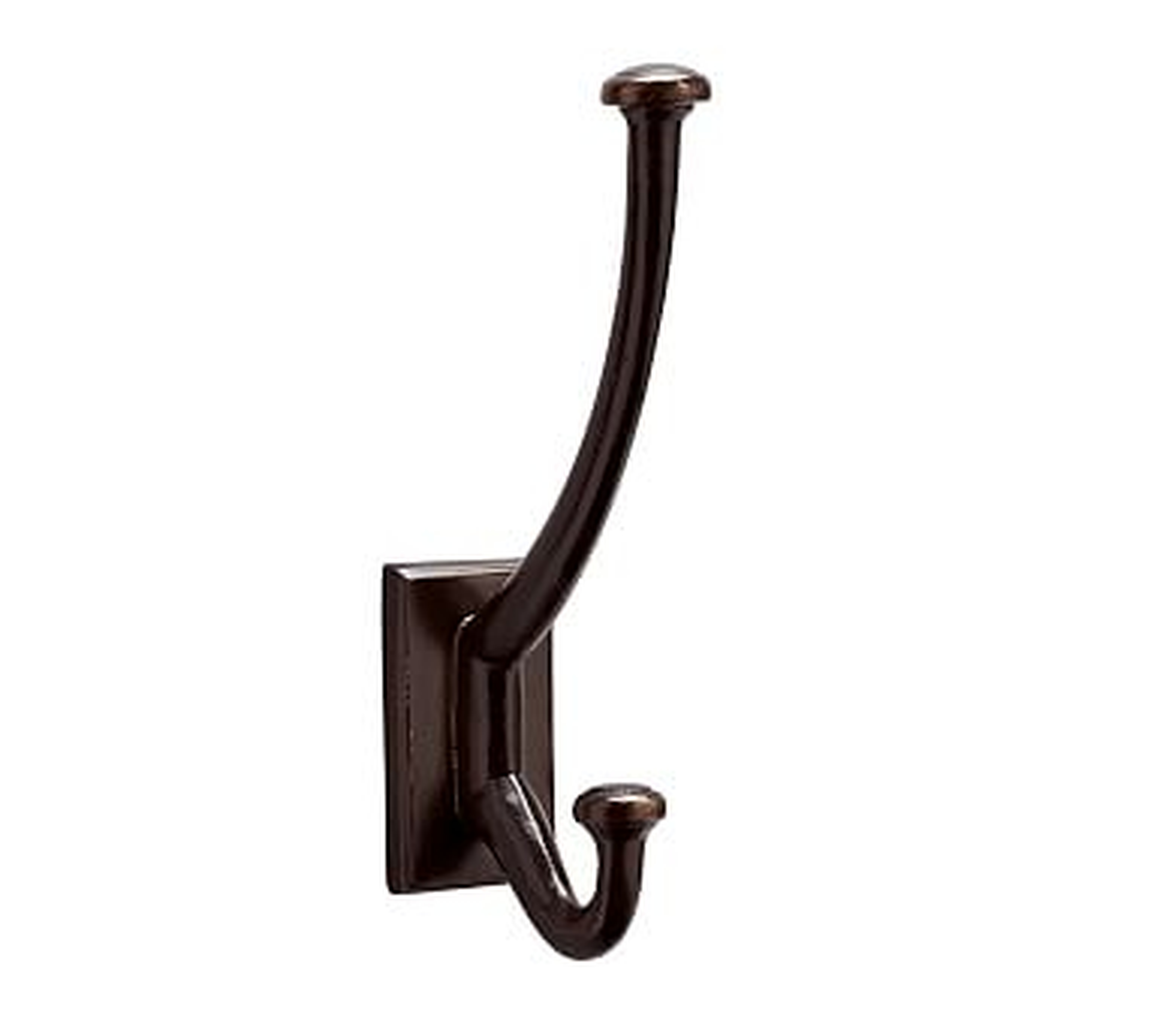 Pitted Hook Bronze finish - Pottery Barn