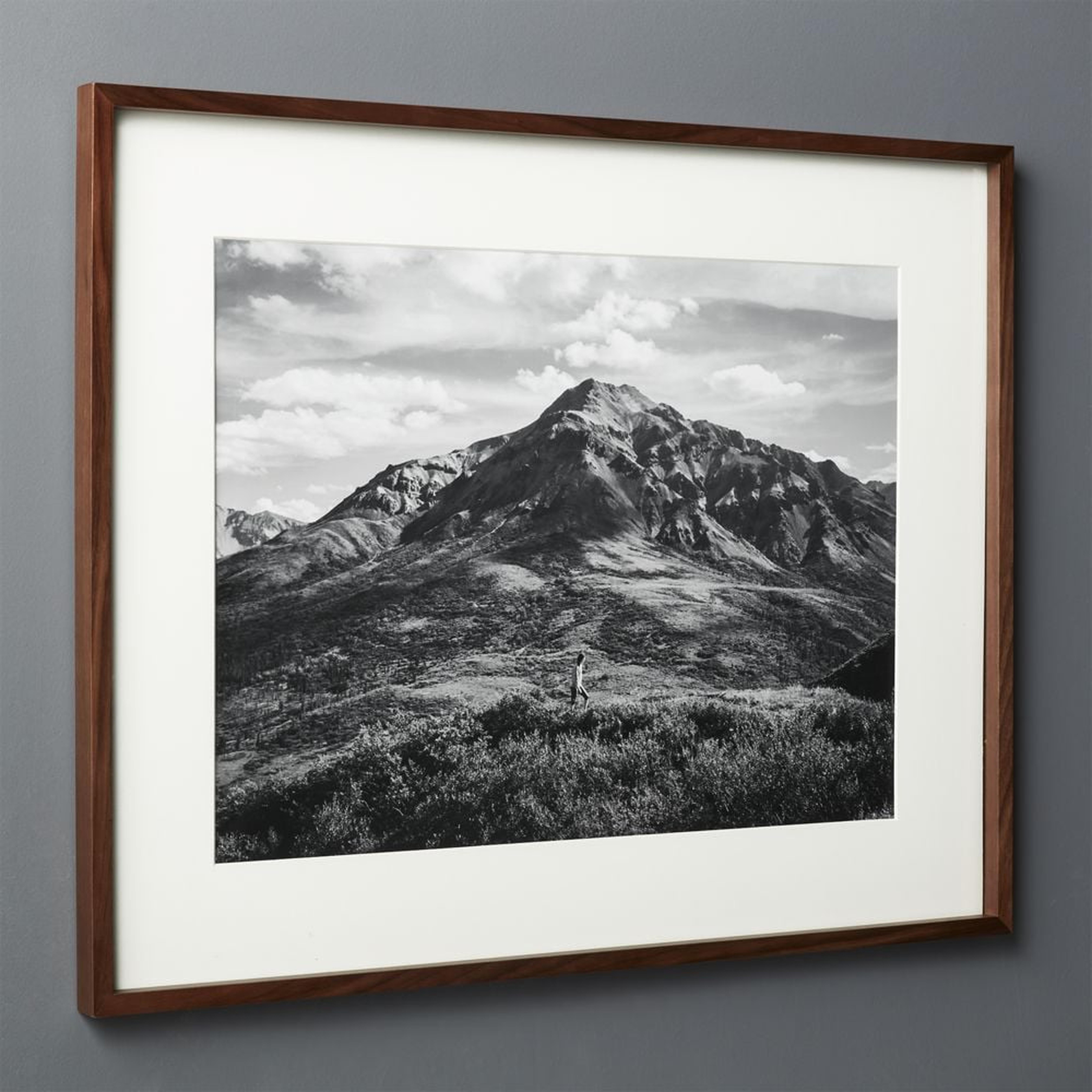 Gallery Walnut Frame with White Mat 18x24 - CB2