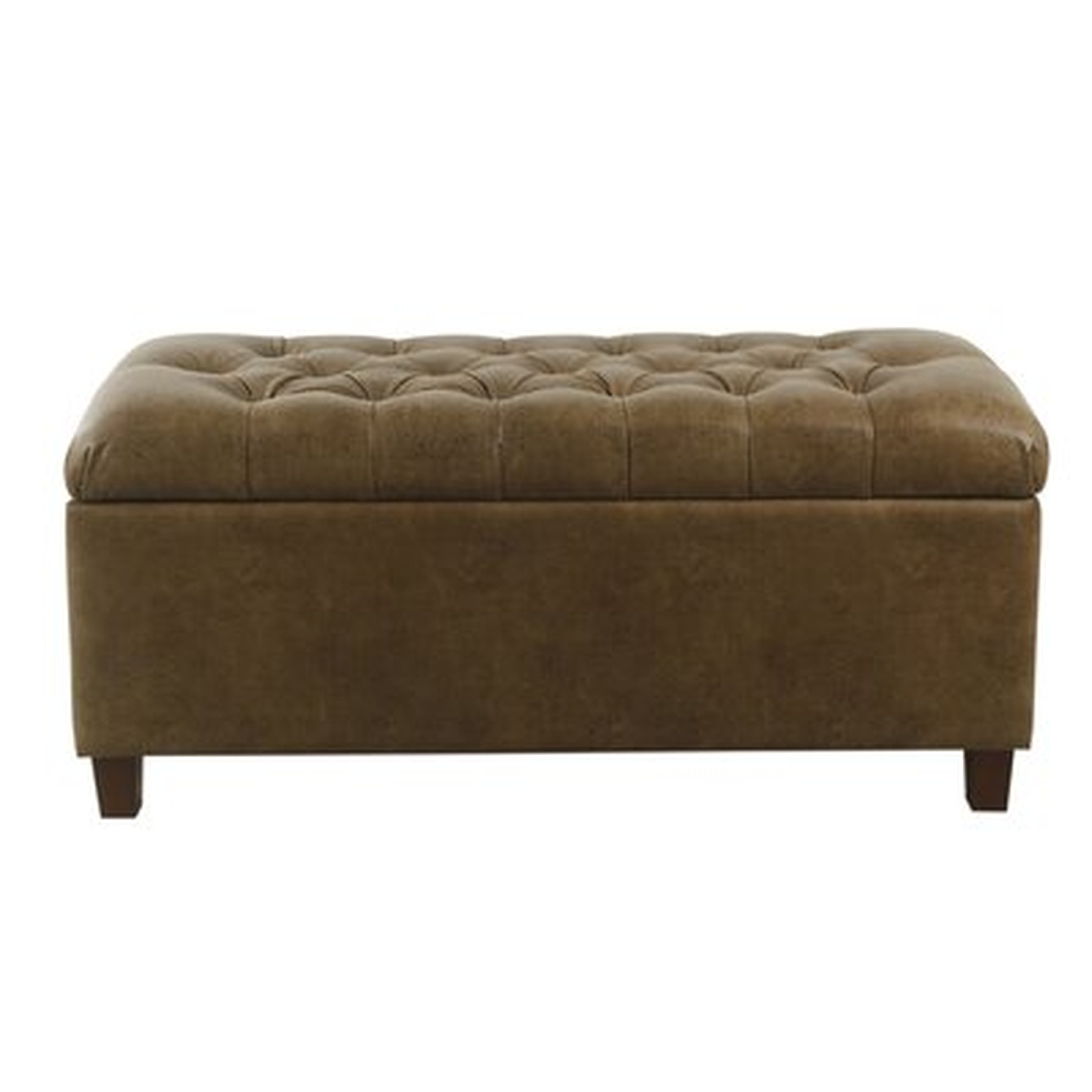 Ehlers Faux Leather Upholstered Storage Bench - Wayfair
