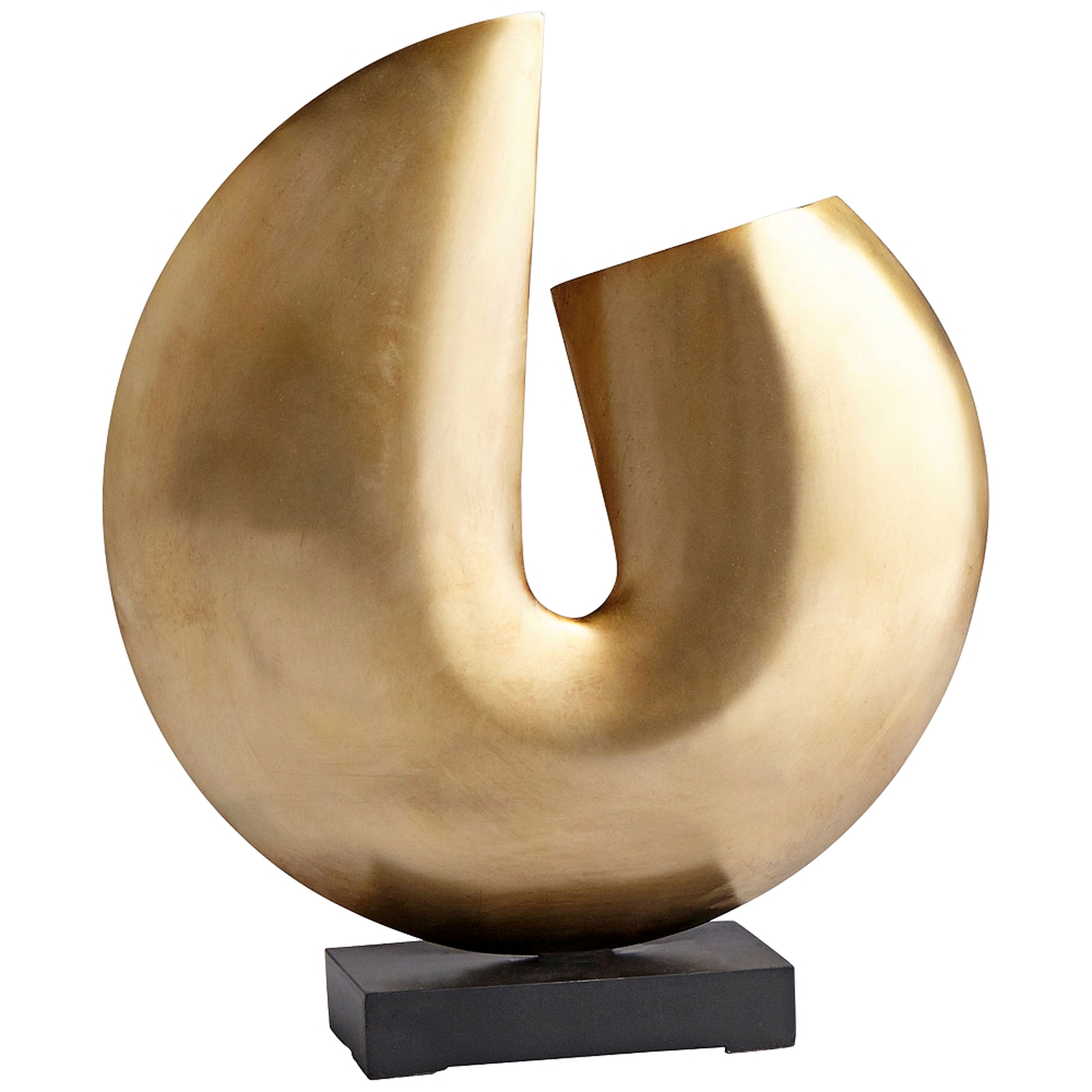Cyan Design Jasmine 15 1/2"H Bronze Fortune Cookie Sculpture - Style # 19K90 - Lamps Plus