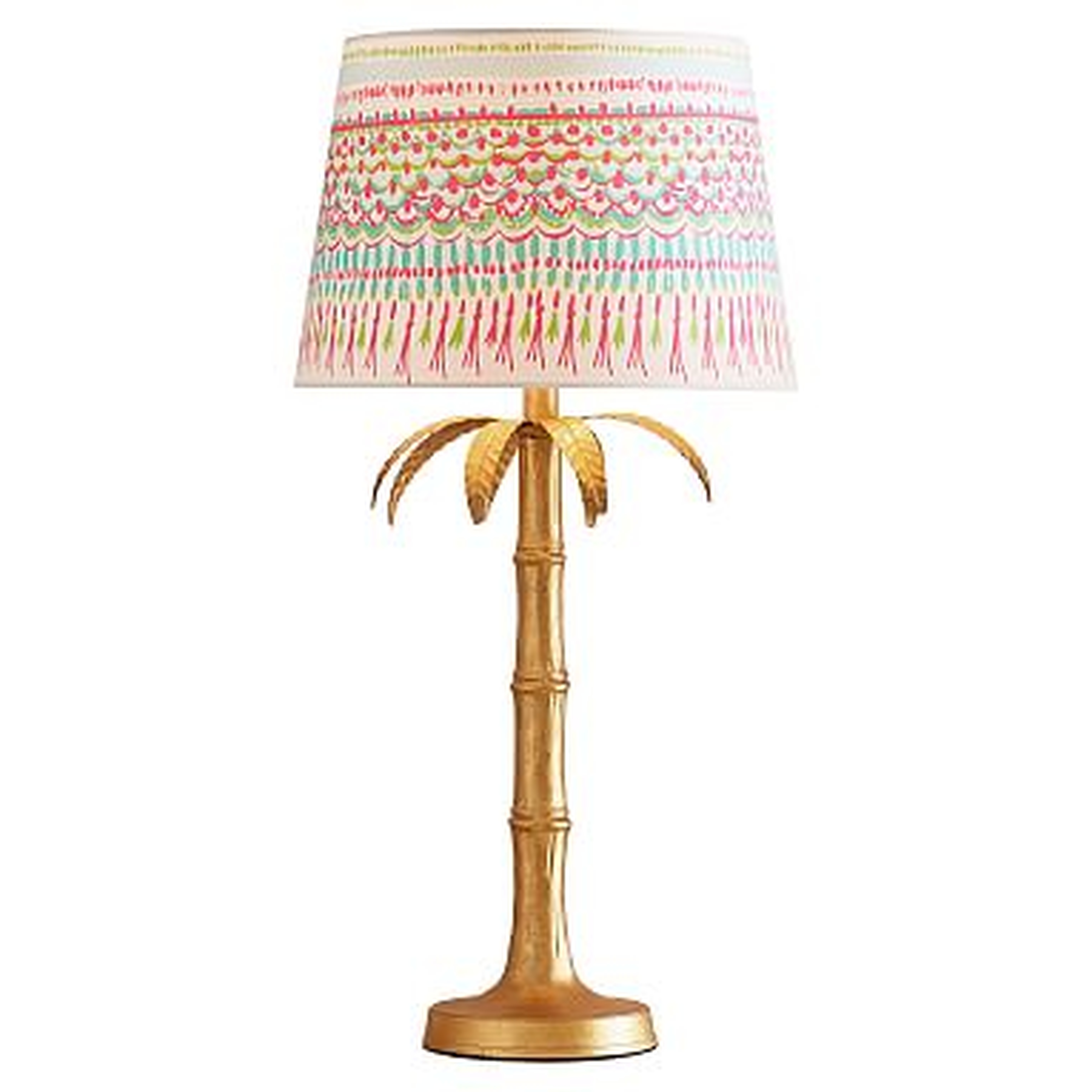 Lilly Pulitzer Polished Palm Table Lamp - Pottery Barn Teen