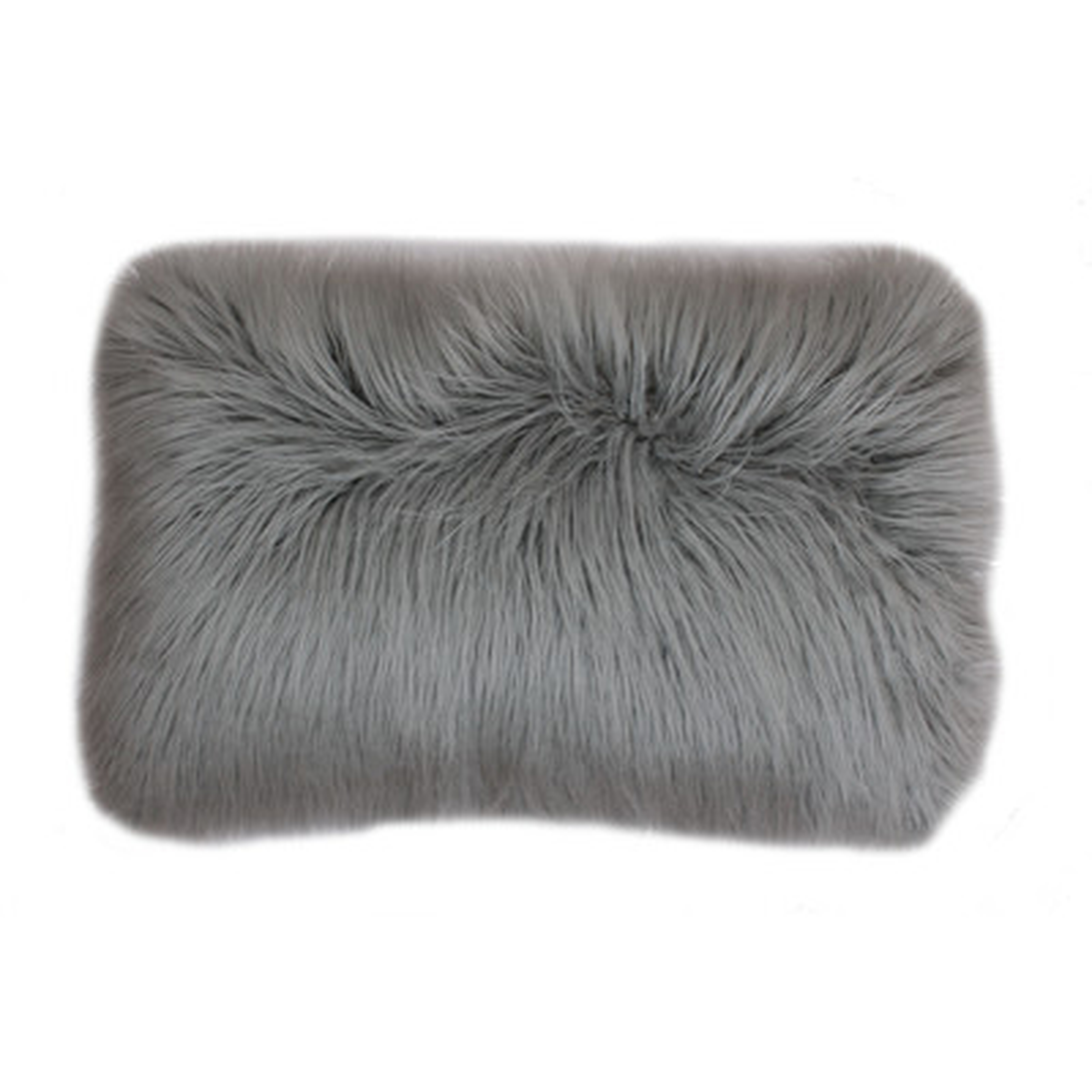 Vanbuskirk Faux Fur Lumbar Pillow - Wayfair