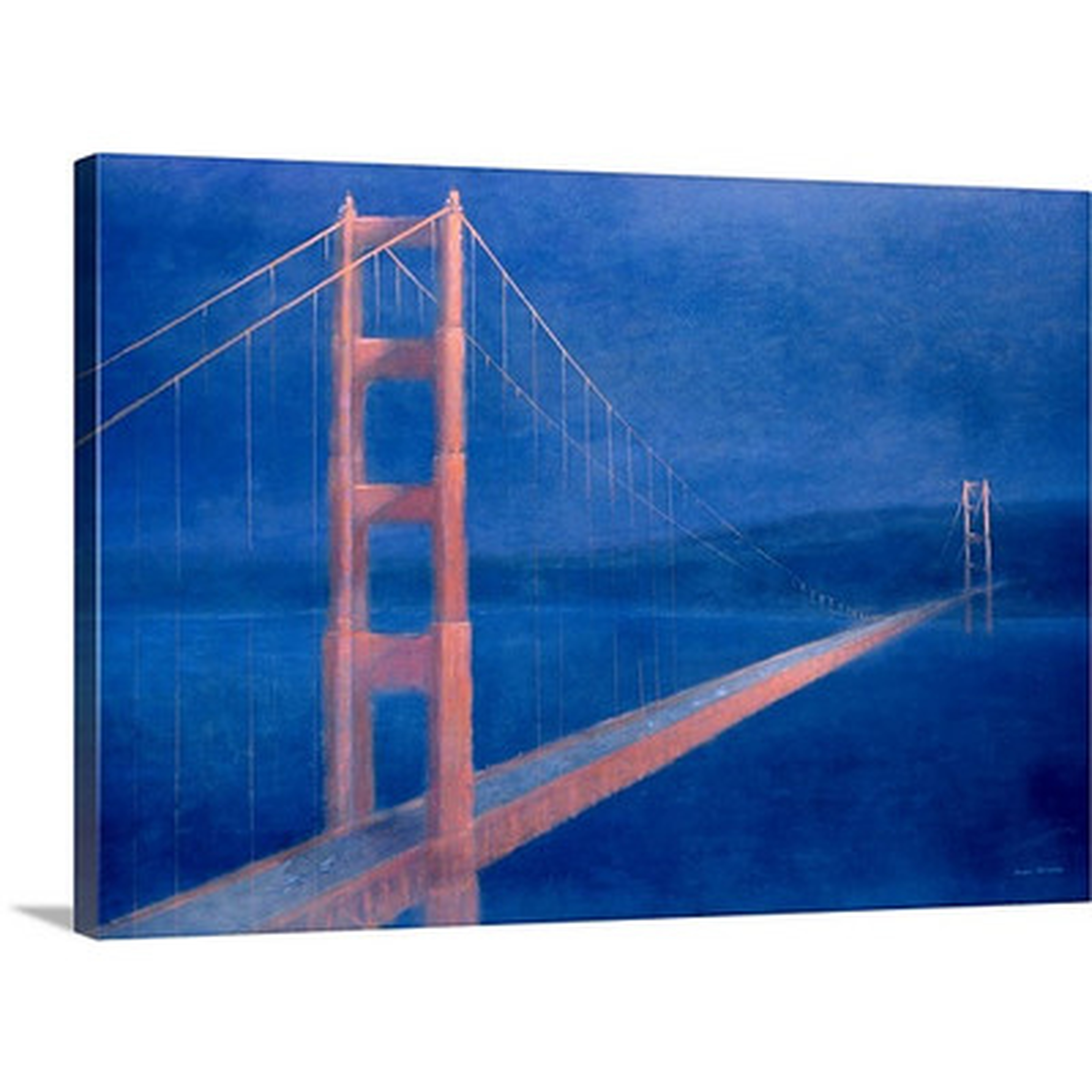 'San Fransisco, 2004' by Lincoln Seligman Painting Print - Wayfair