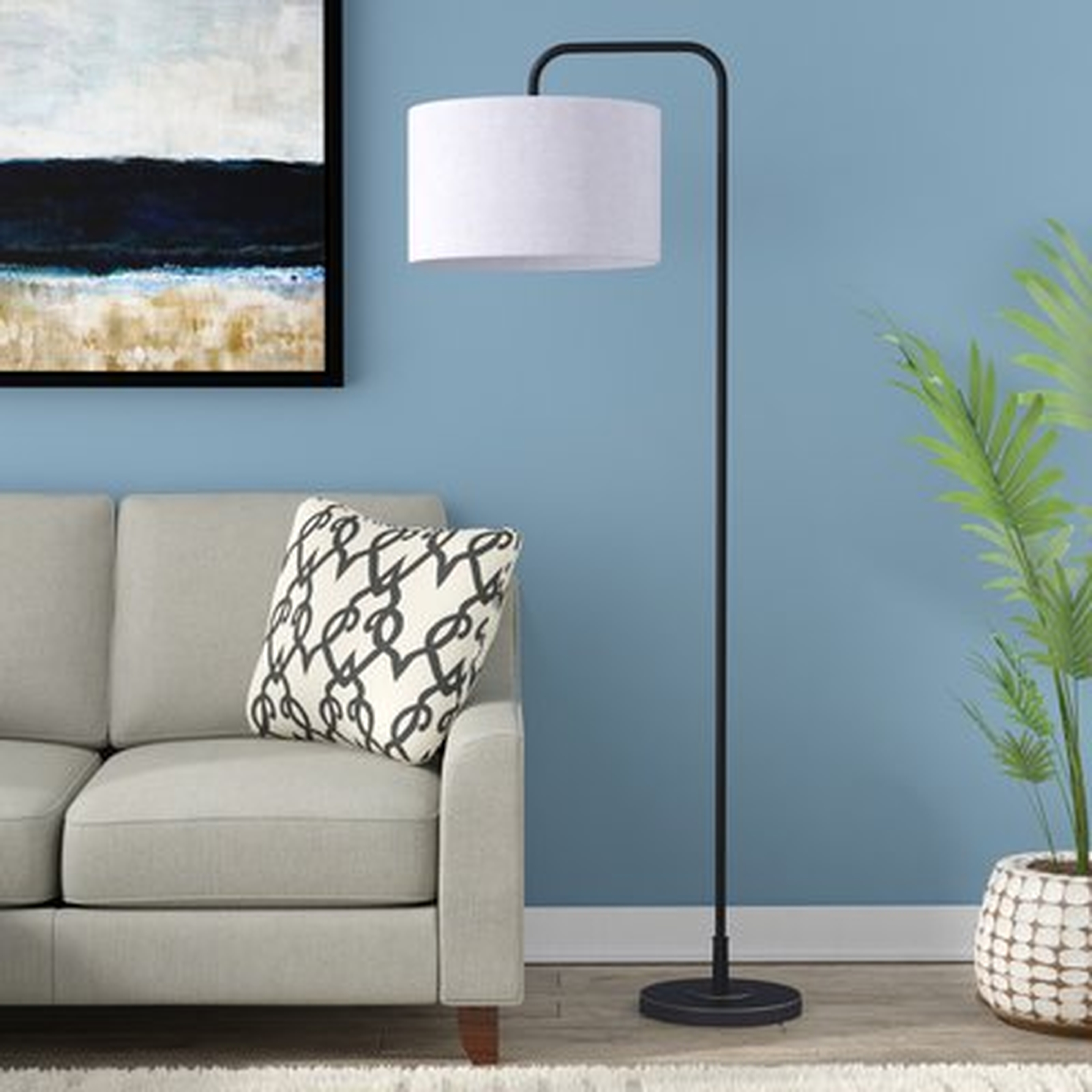 Dale 63.75" Arched Floor Lamp - Birch Lane