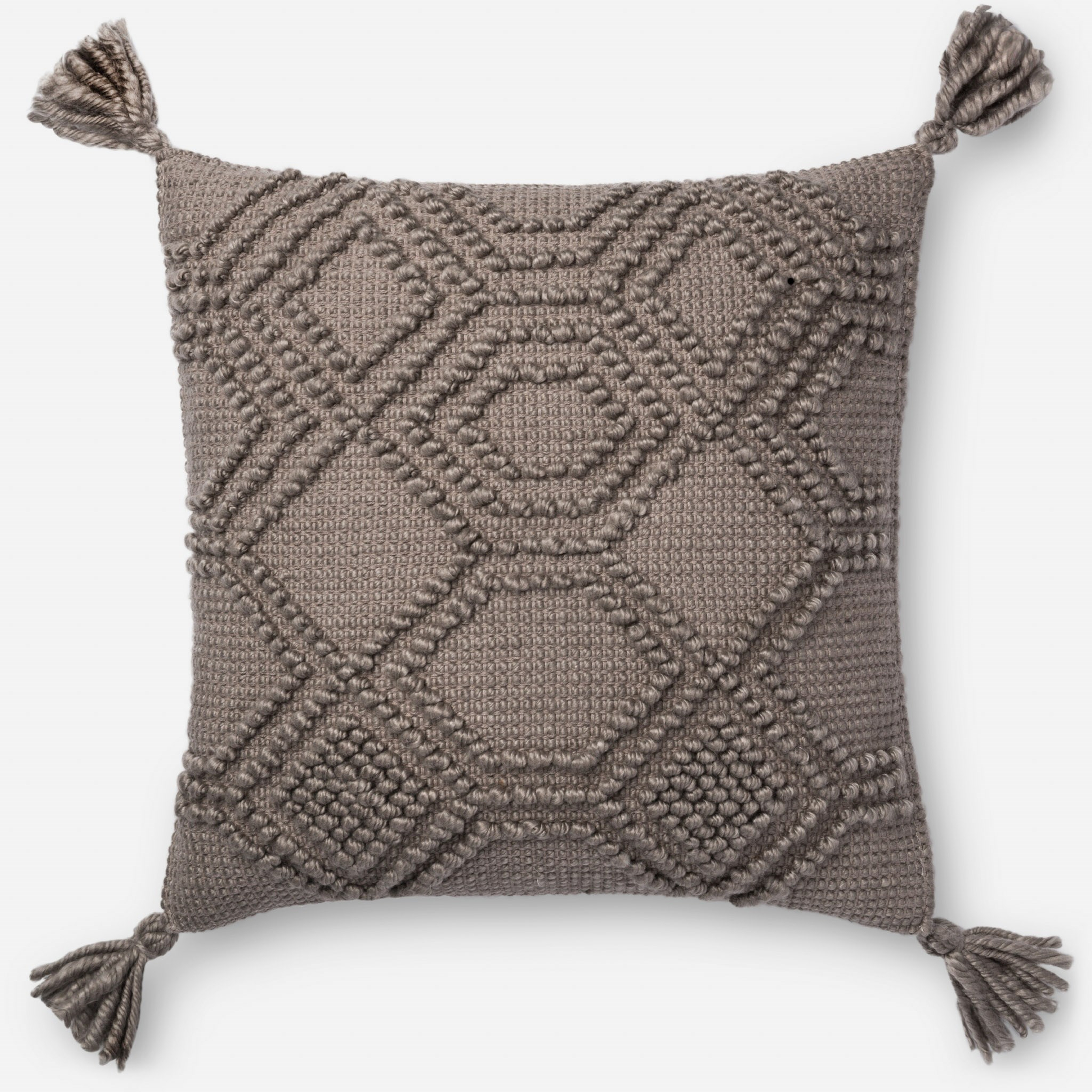 PILLOWS - GREY - Magnolia Home by Joana Gaines Crafted by Loloi Rugs
