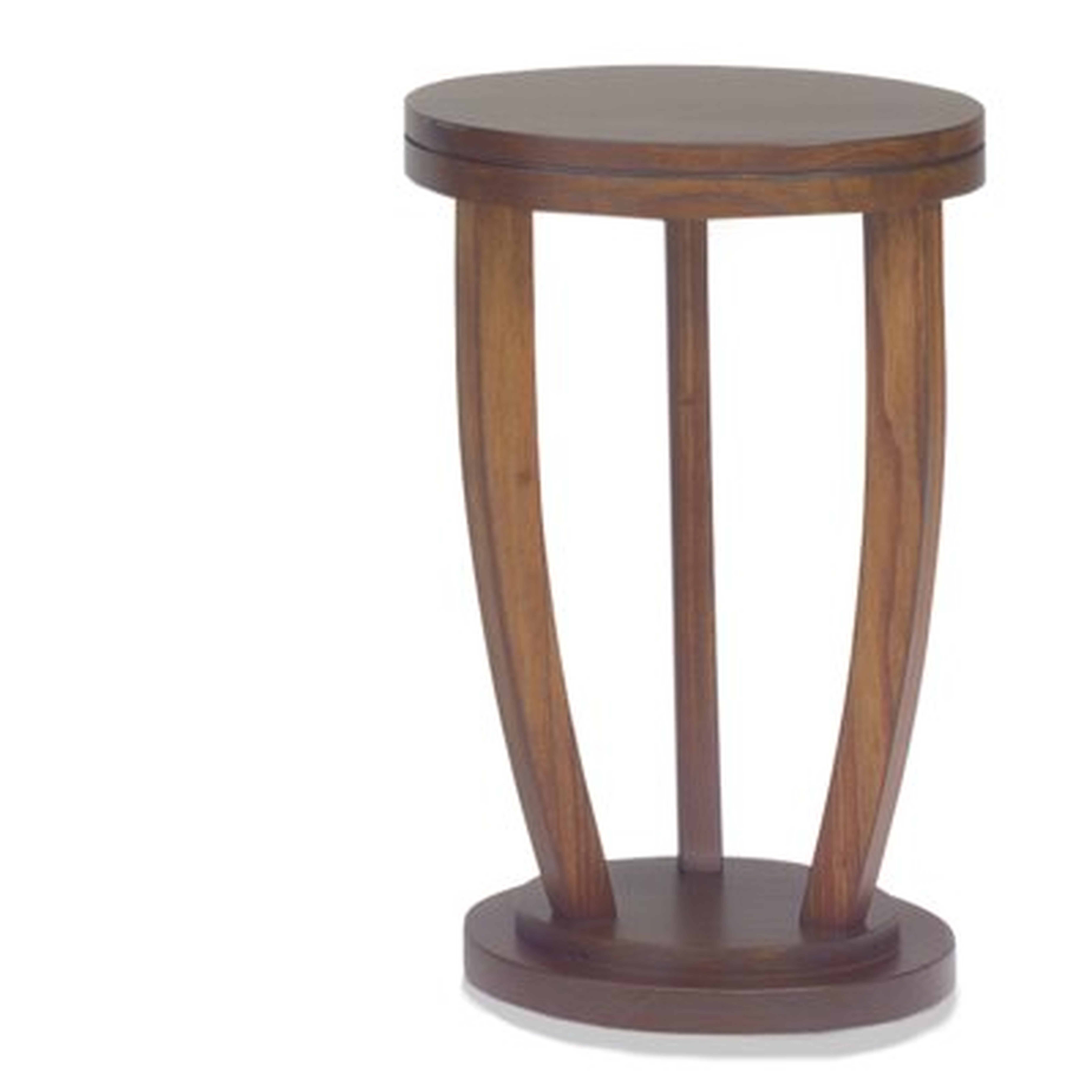 Chamorro Round Stand End Table - Wayfair