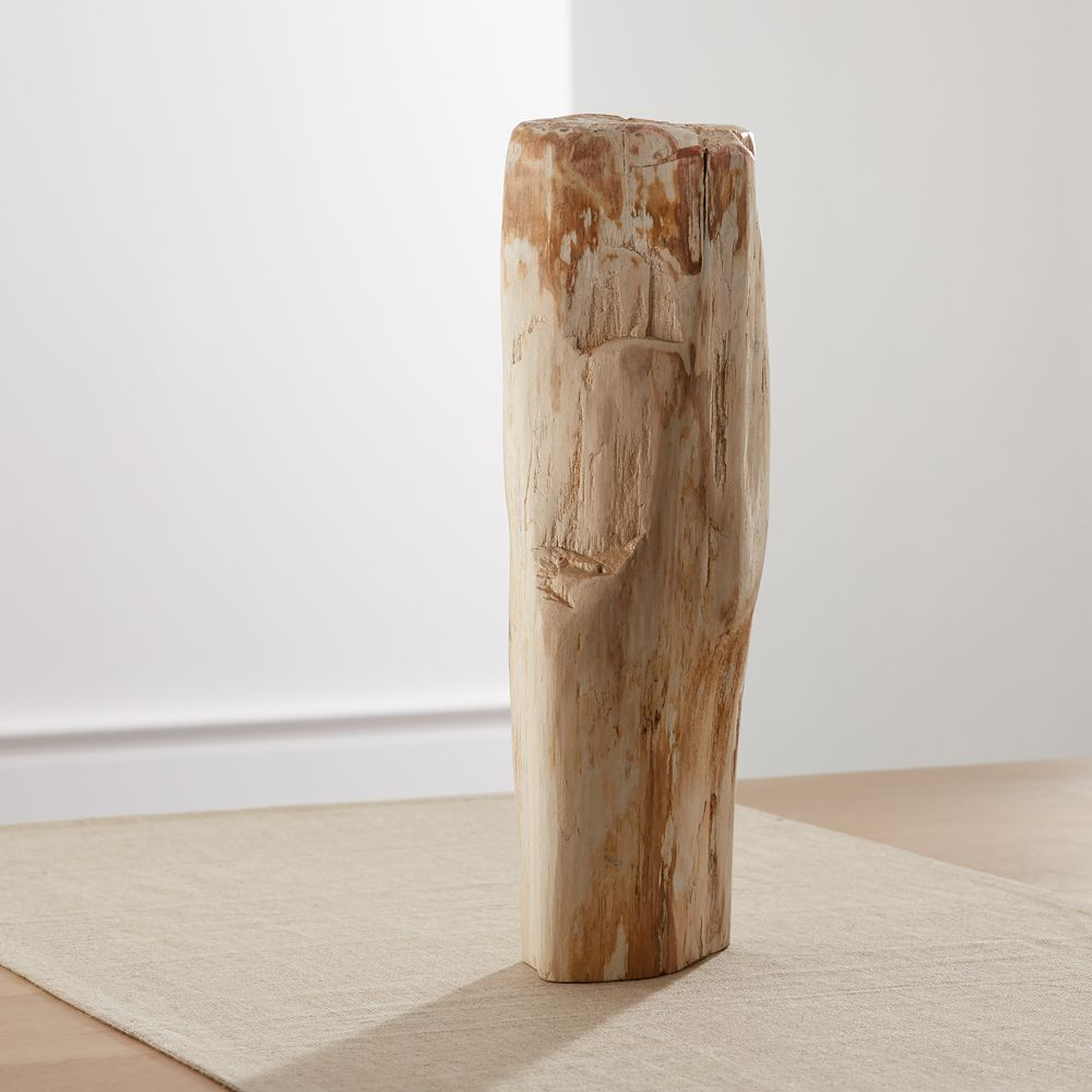 Petrified Wood Sculpture Large - Crate and Barrel