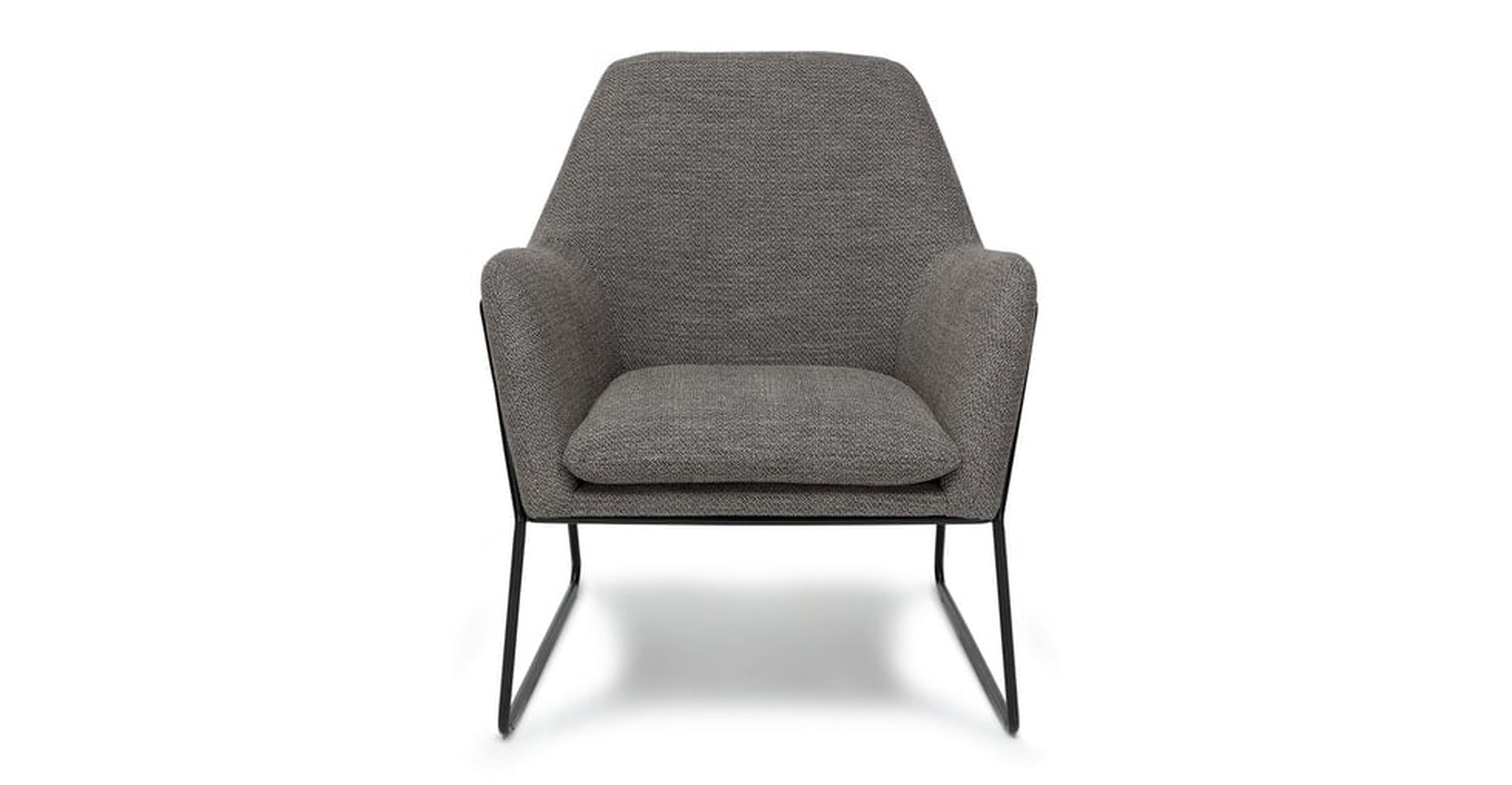 Forma Meteorite Gray Chair - Article