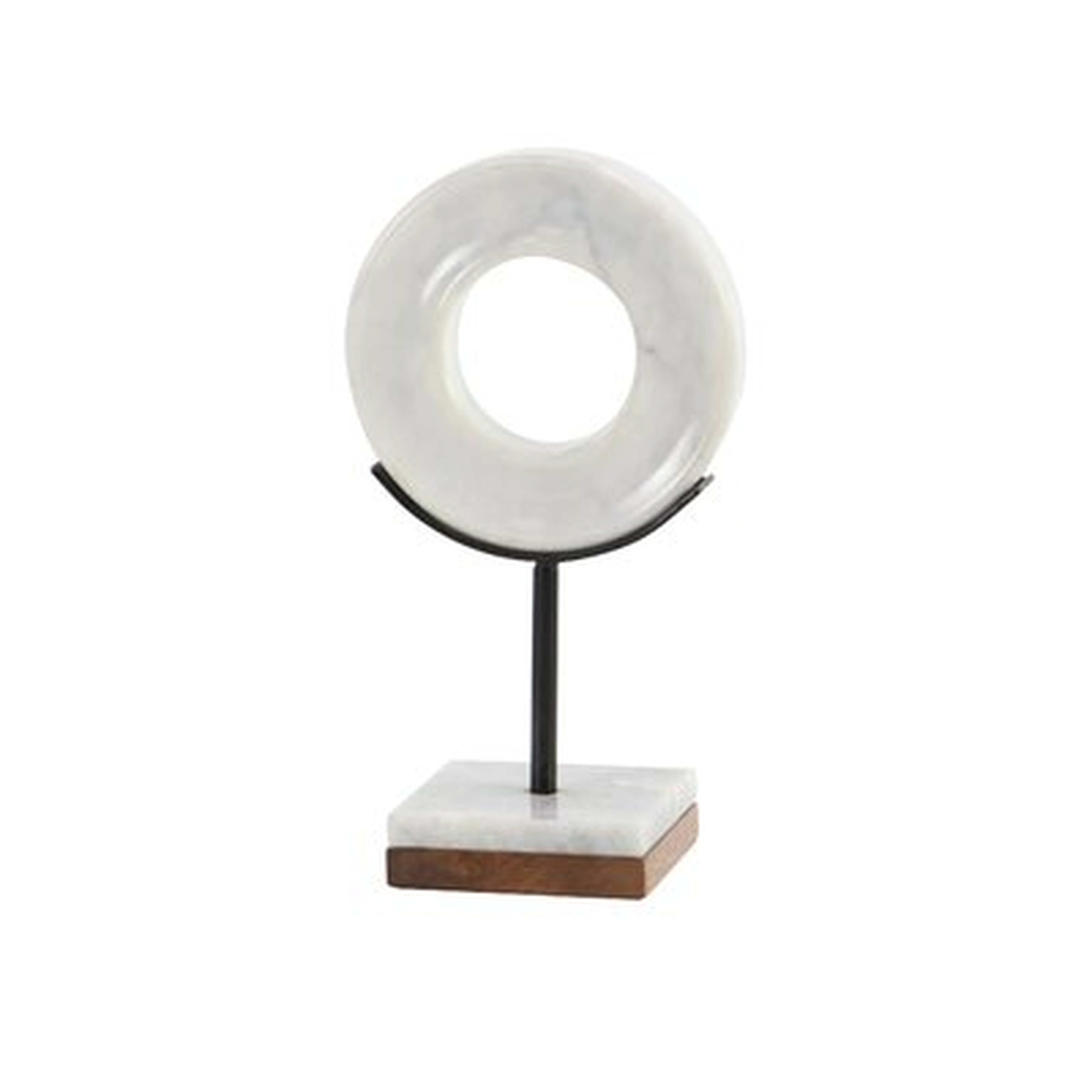 Modern Marble Ring Sculpture - AllModern