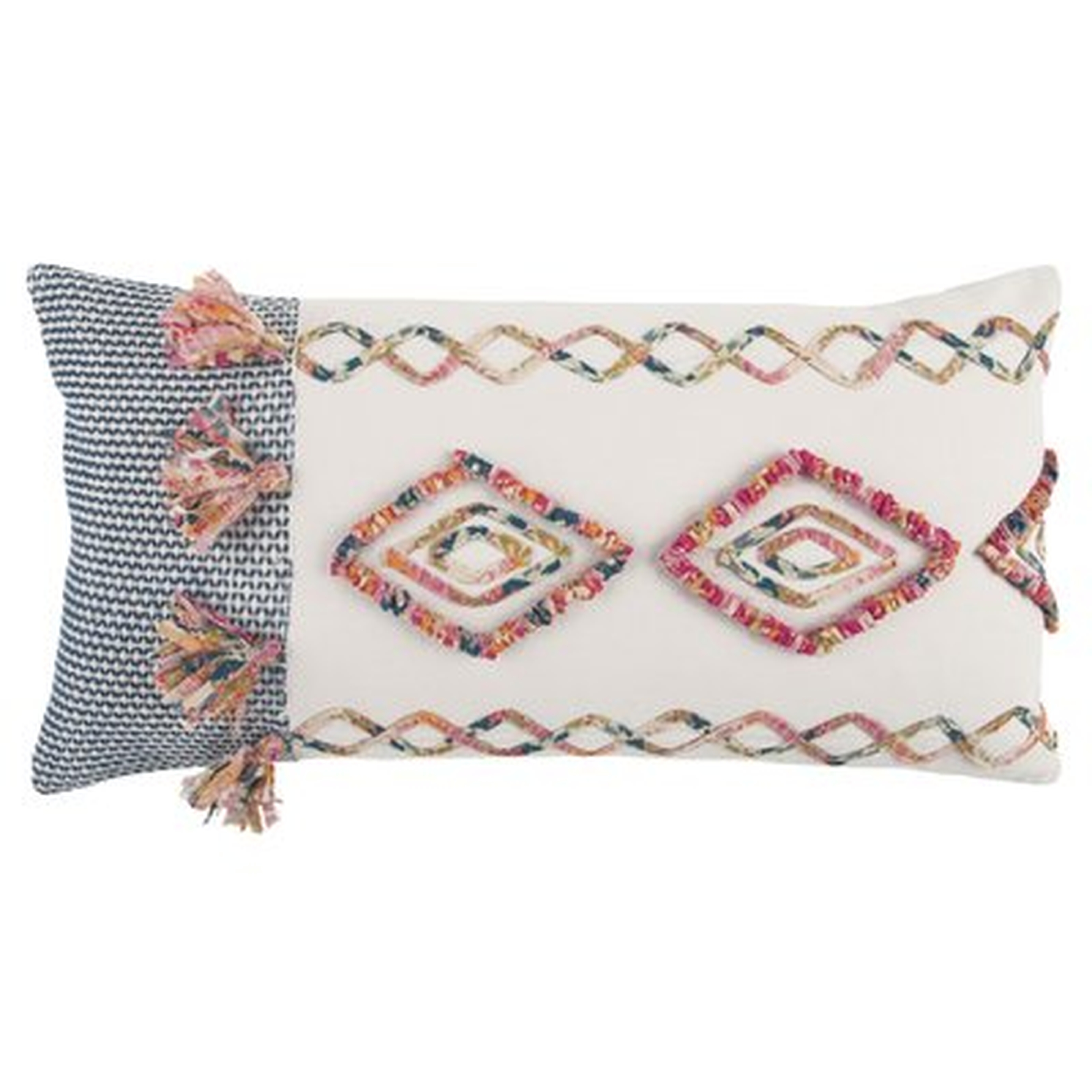 Diyadin Decorative 100% Cotton Lumbar Pillow - Wayfair